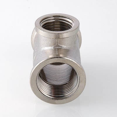 Тройник   1"- 1/2 -1" ввв      никель   (Valtec)    (5уп/40ящ) - Изображение №3