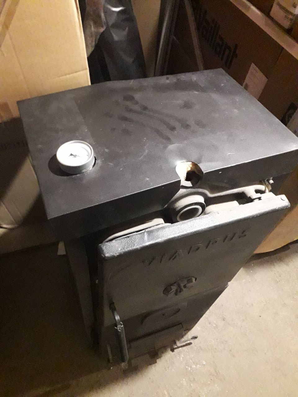 Тв - топл. котел    Viadrus   2 секц 12 квт - Изображение №1