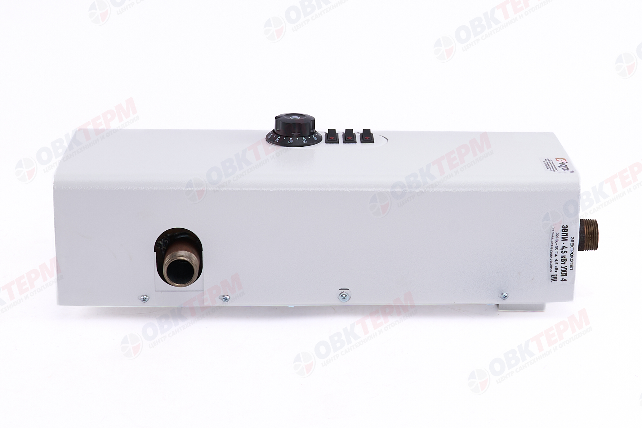 Электрический котел РЕСУРС ЭВПМ -  4,5, max 2.5 bar  220V - Изображение №4