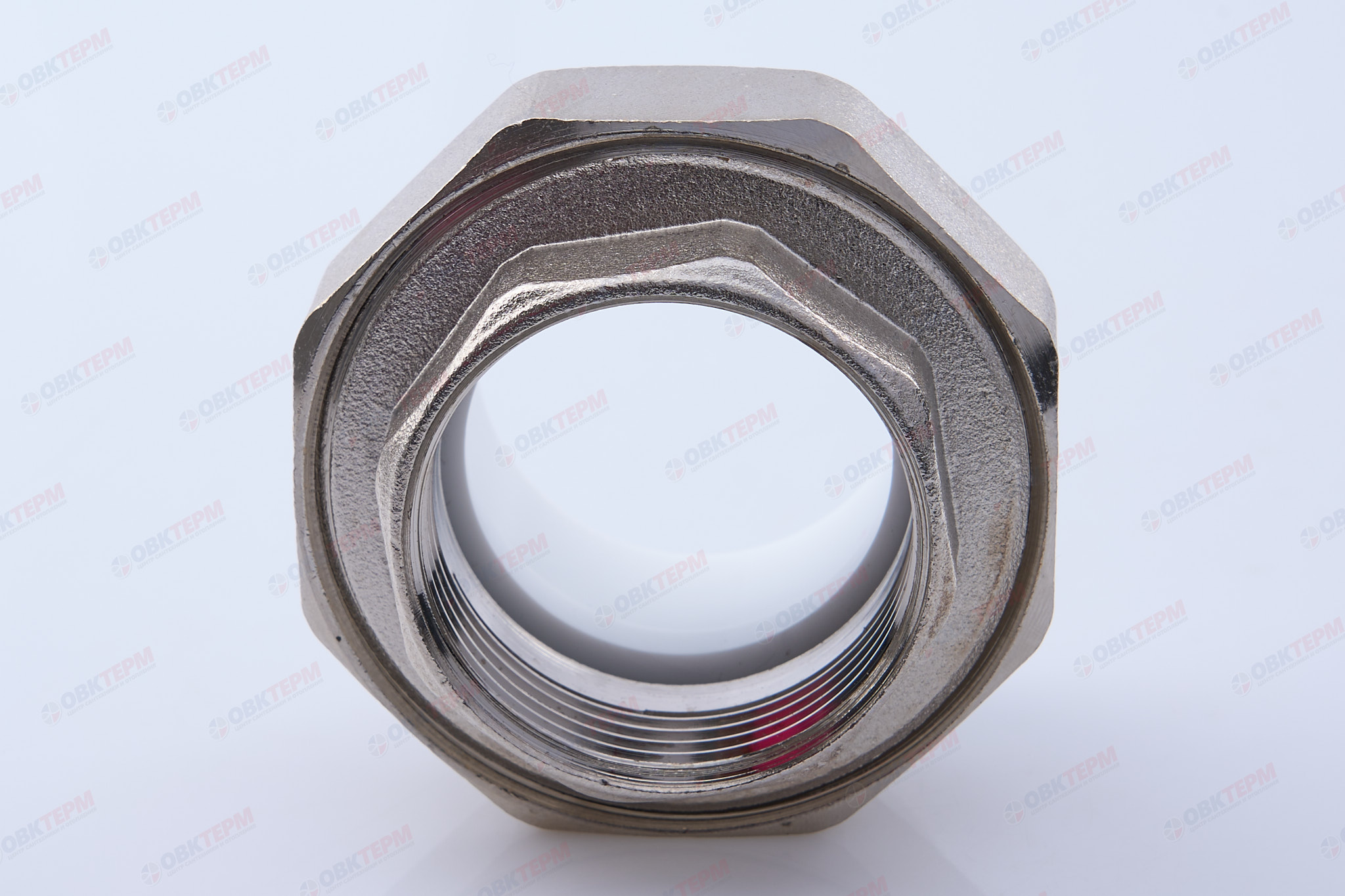 Разборное соединение   40 *  1 1/4"  В    БЕЛОЕ PP-R    (RTP)    (50/5) - миниатюра №3