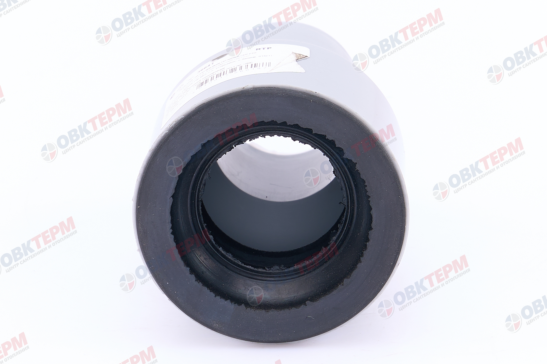 Переход с чугуна на пластик в комплекте с манжетой ВК ПП 50/75, серый,РТП (120шт) - Изображение №3