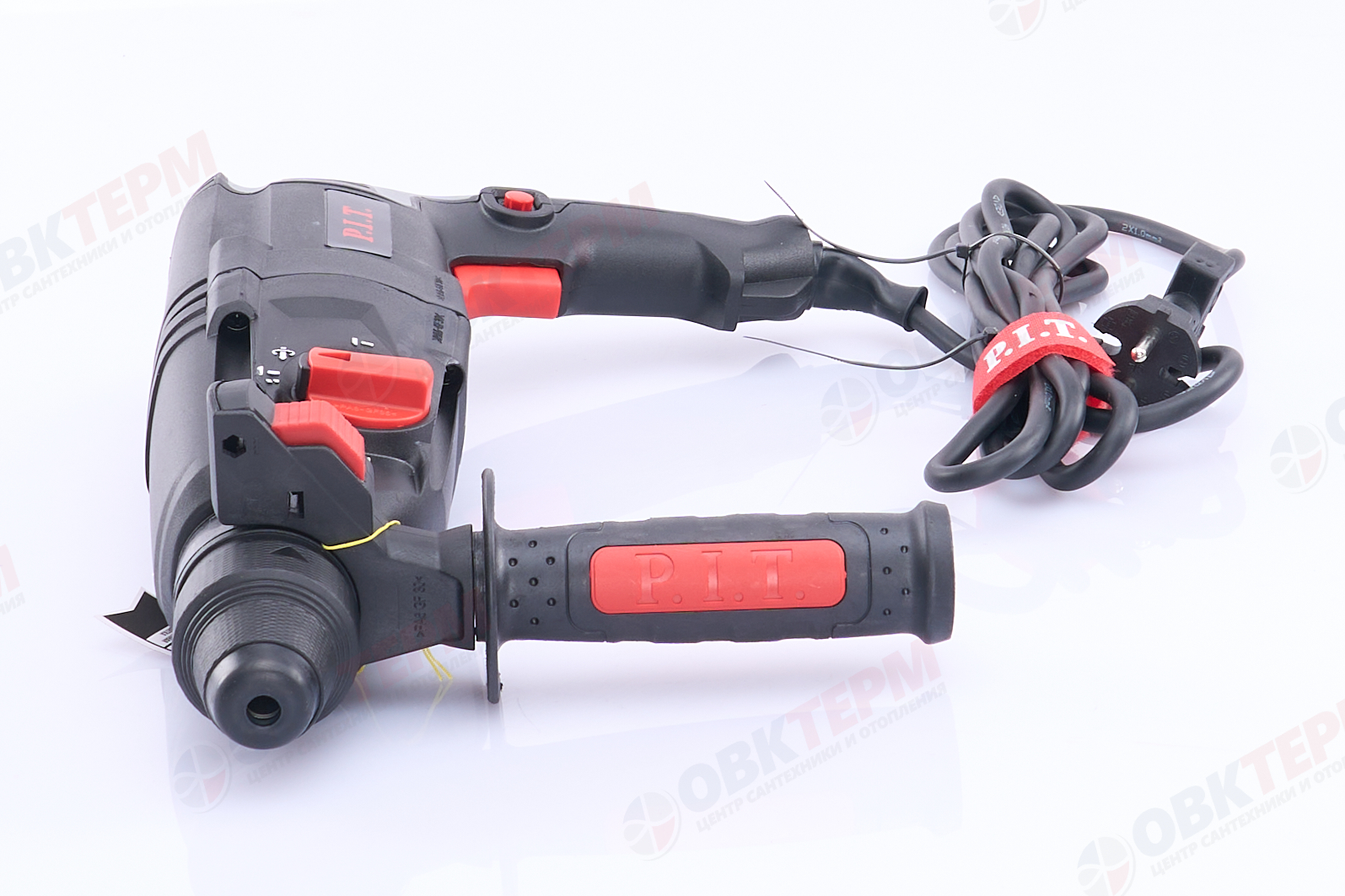 Перфоратор горизонтальный P.I.T. 1000Вт, SDS+, КЕЙС - миниатюра №9