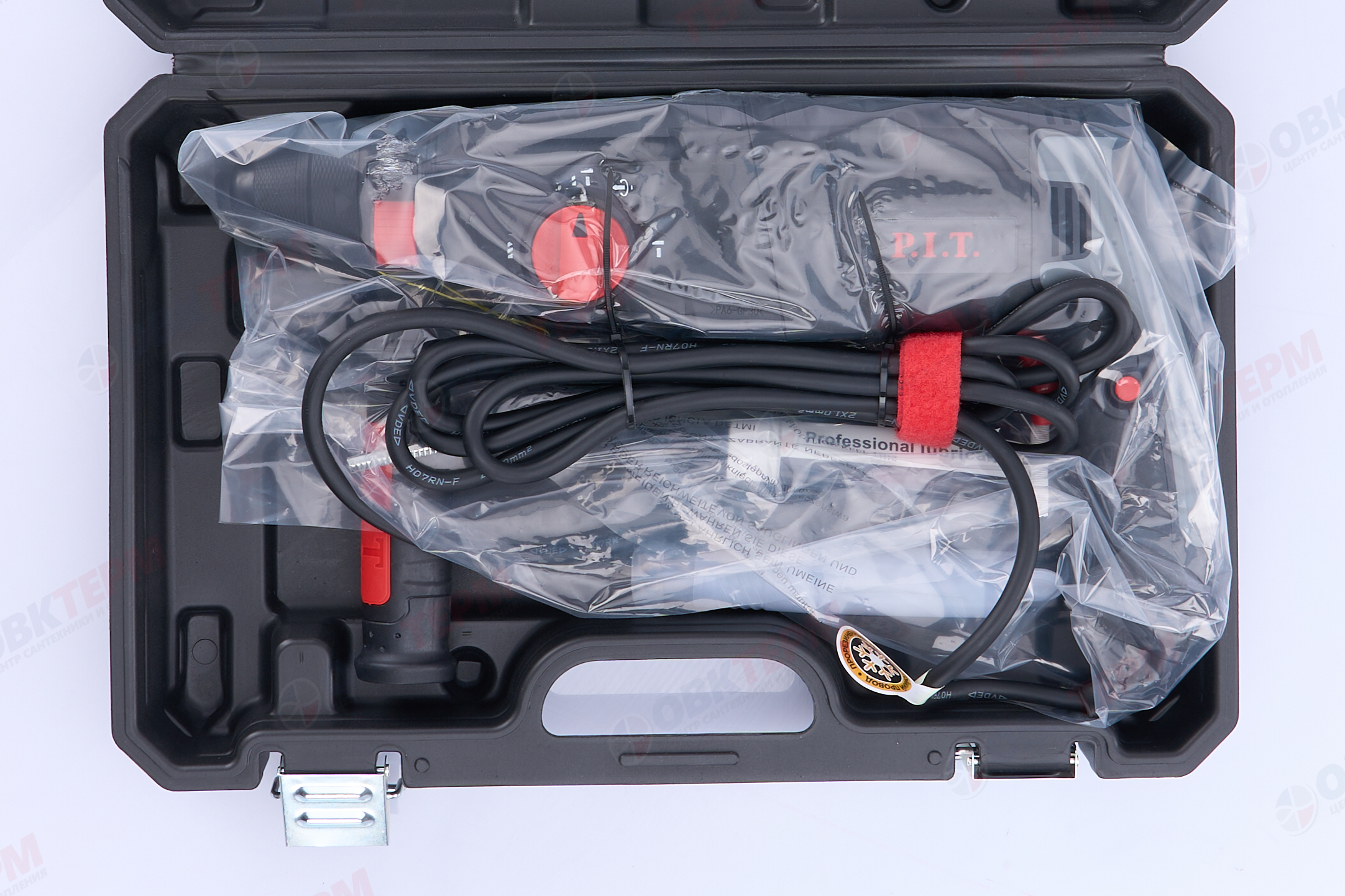 Перфоратор горизонтальный P.I.T. 1000Вт, SDS+, КЕЙС - миниатюра №14