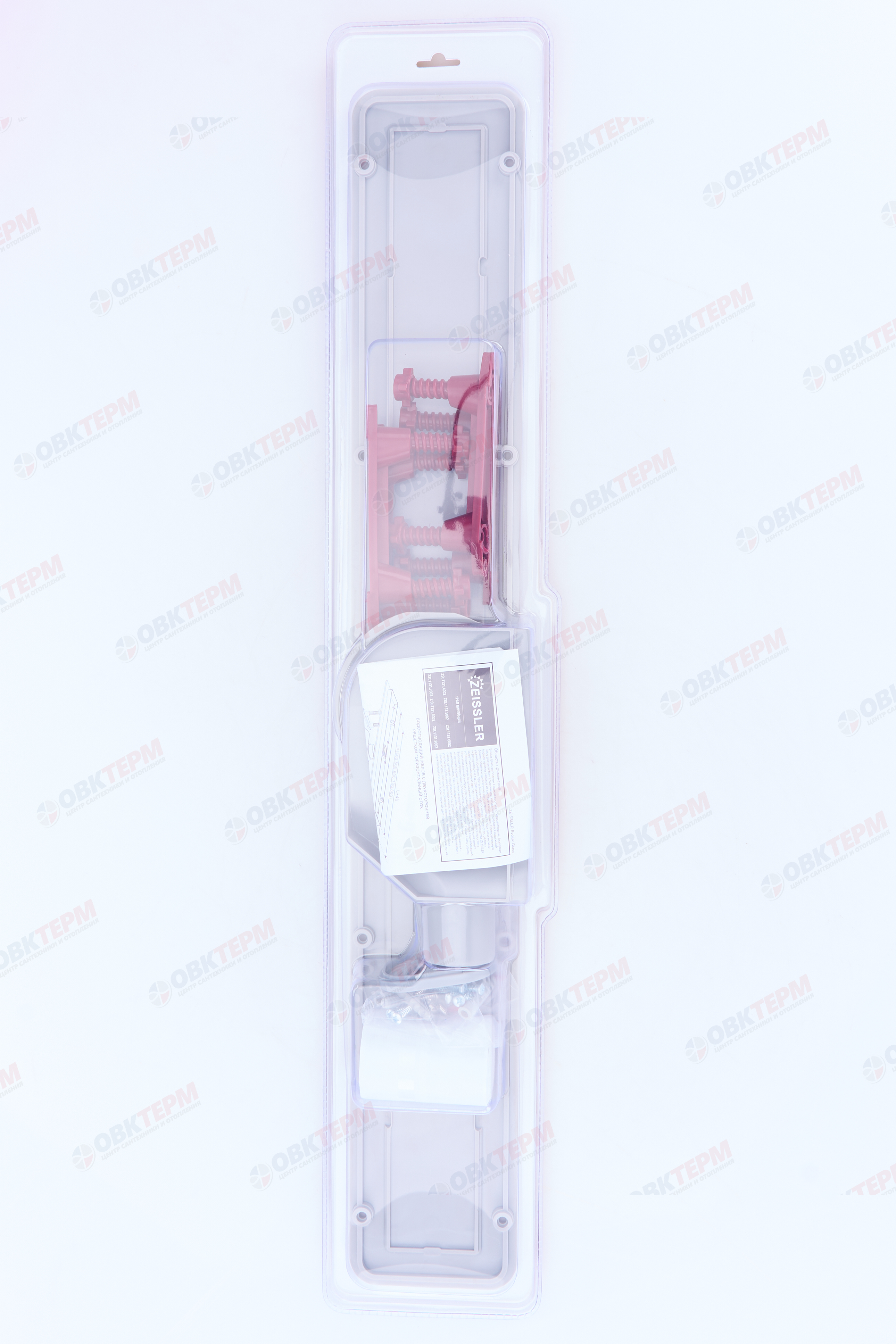 Трап-лоток 800*70 с двухсторонней решеткой гориз. сток Evolux Glass (черное глянц. стекло) (1шт/4шт) - миниатюра №2