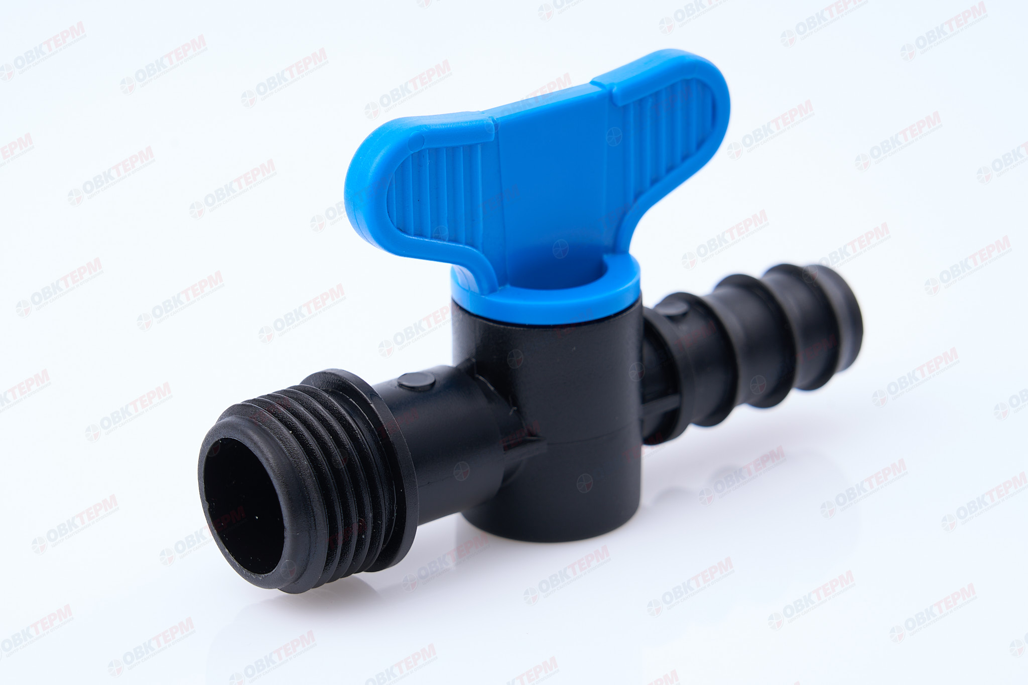 Кран 16x1/2" РН для многолетней трубки (600/50 шт)  PLAMIX/CRAB  PL-011-7 - Изображение №1