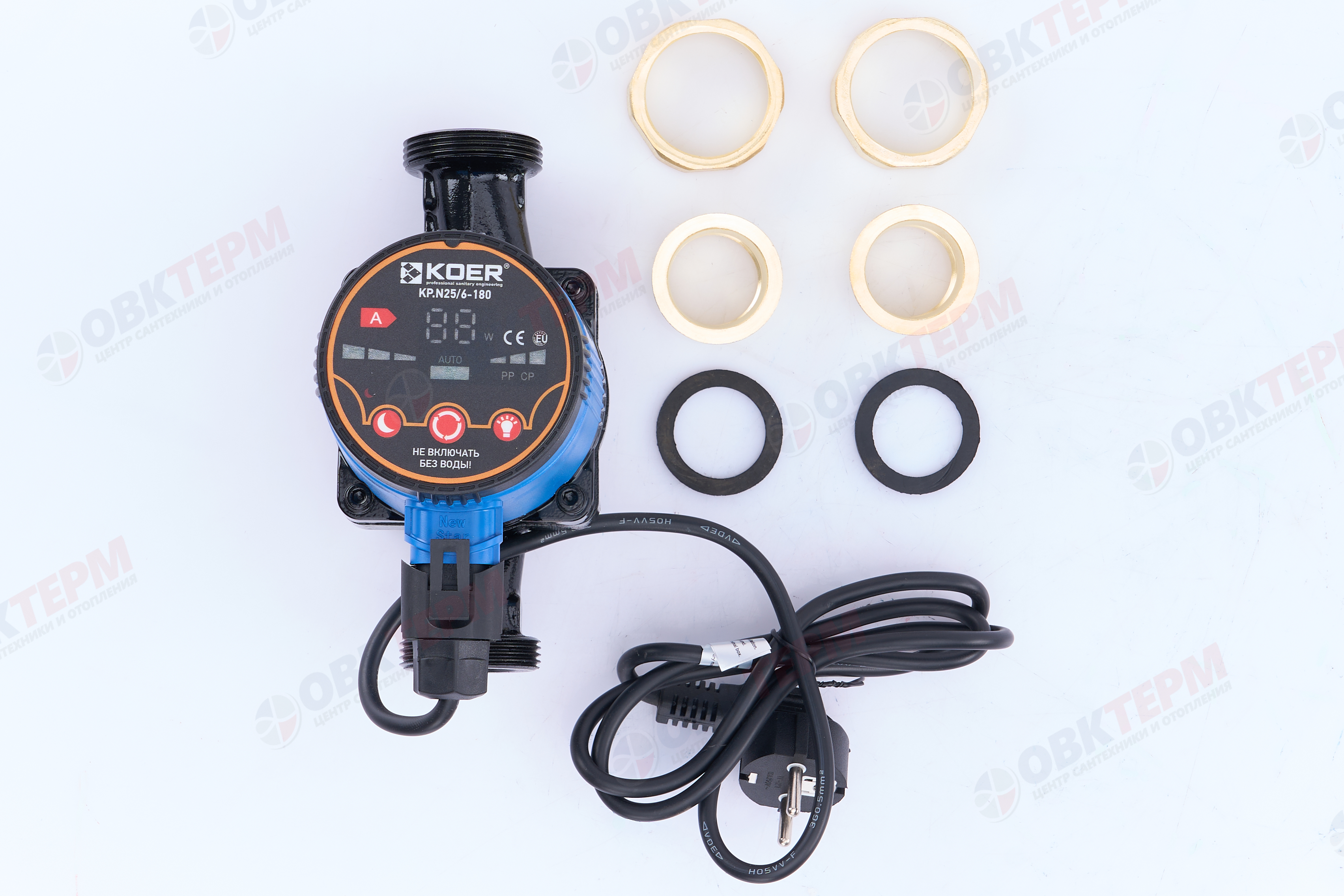 Насос циркуляционный  UPS  25/6-180 KOER с частотным регулятором-энергосберегающий - миниатюра №6