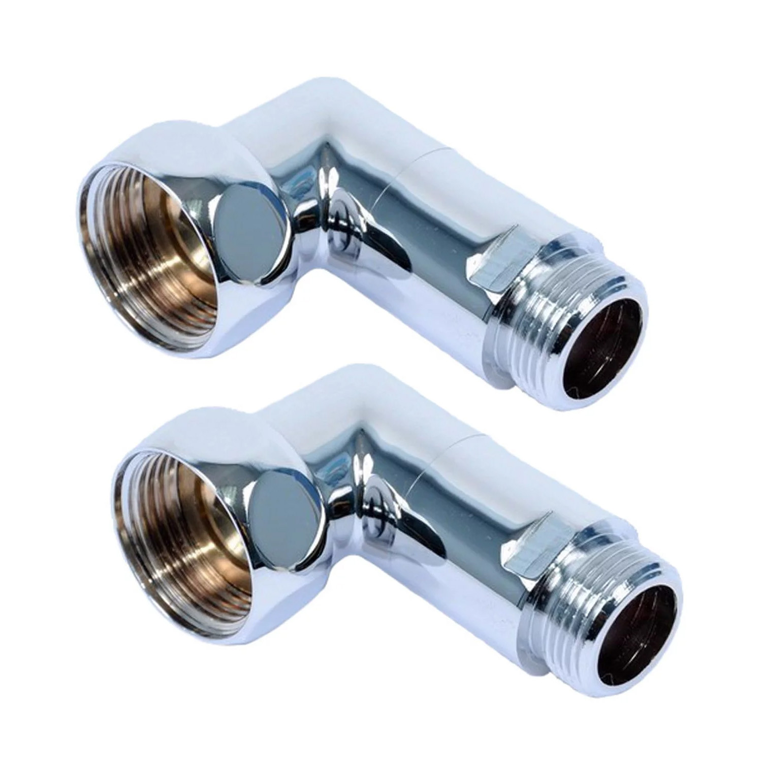 Угол для полотенцесушителя  1"В x 3/4"Н (пара) TIM - Изображение №2