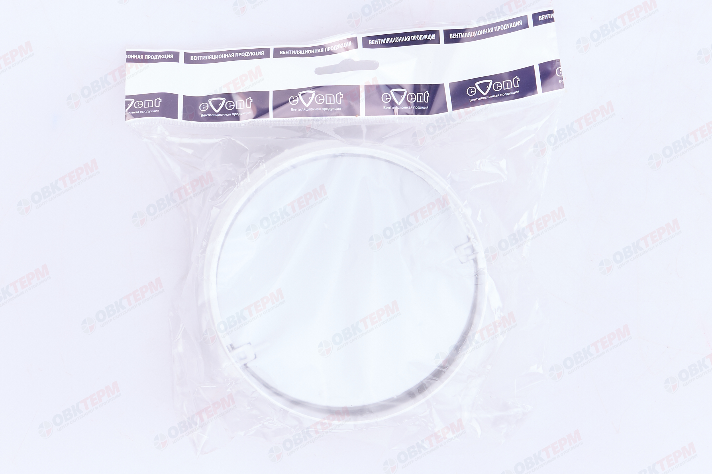Соединитель круглых каналов d 125 мм с обратным клапаном (56шт/уп) Эвент - миниатюра №8