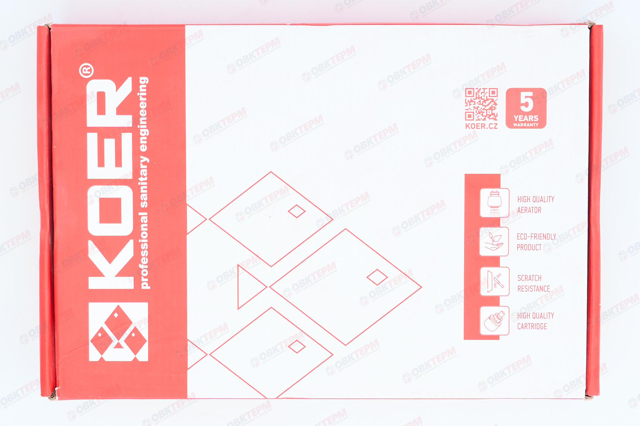 Смеситель д/умывальника KOER KB-10007-05 (Цвет черный) (8шт/ящ) - миниатюра №7