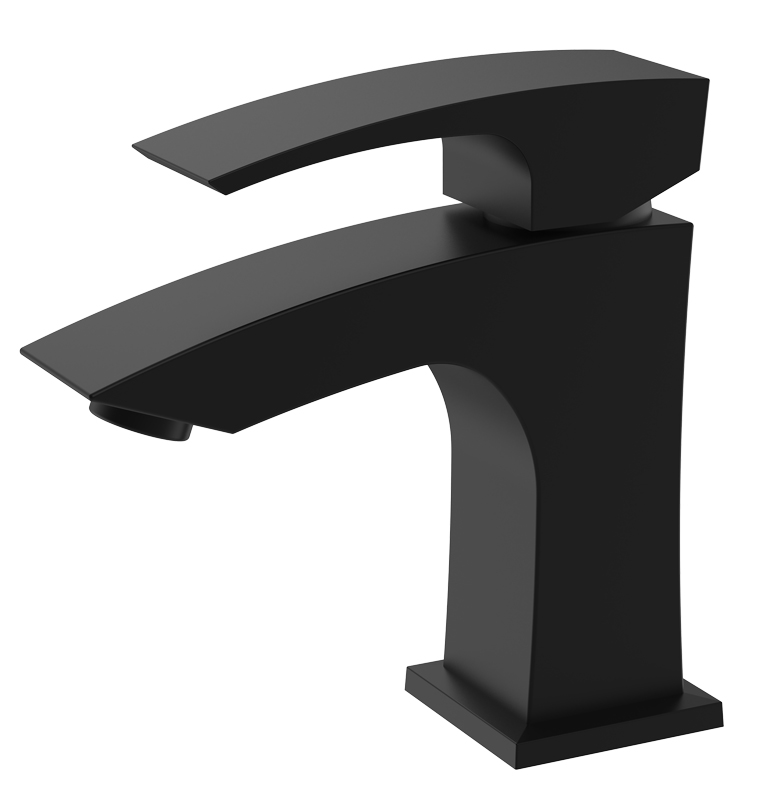 Смеситель д/умывальника KOER KB-10007-05 (Цвет черный) (8шт/ящ) - Изображение №1