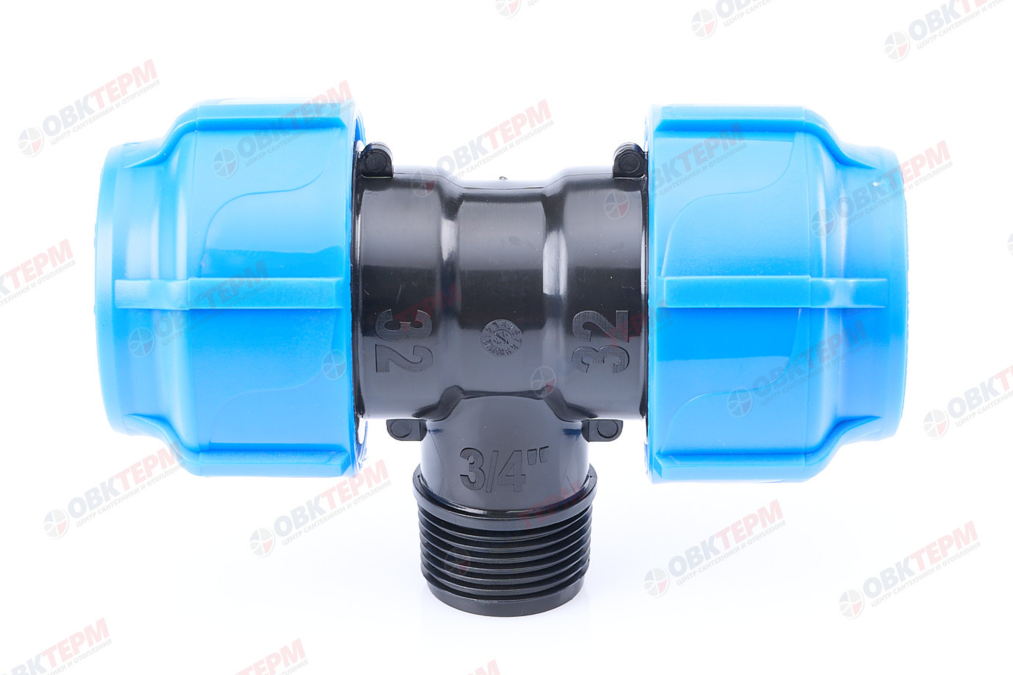 Тройник   32 *  3/4" н * 32    ПНД  Spektr    (150/10шт) - Изображение №2