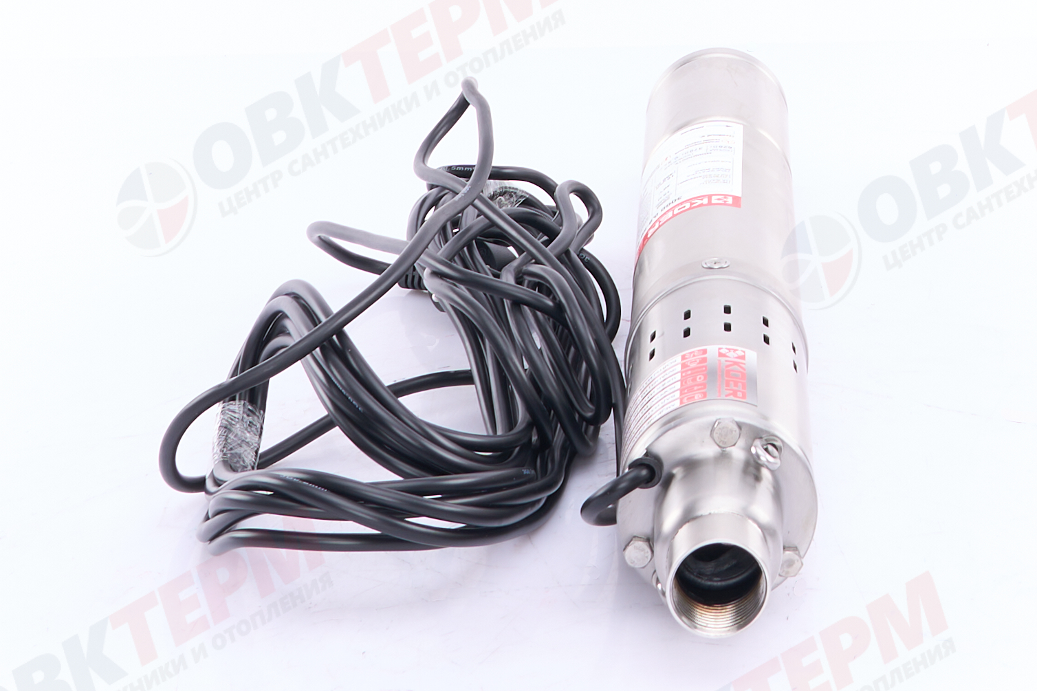 Насос погружной шнековый   3QGD    0.8-50/0.37  KOER (0,37кВт/20л.м./110м/10м кабеля) - миниатюра №3