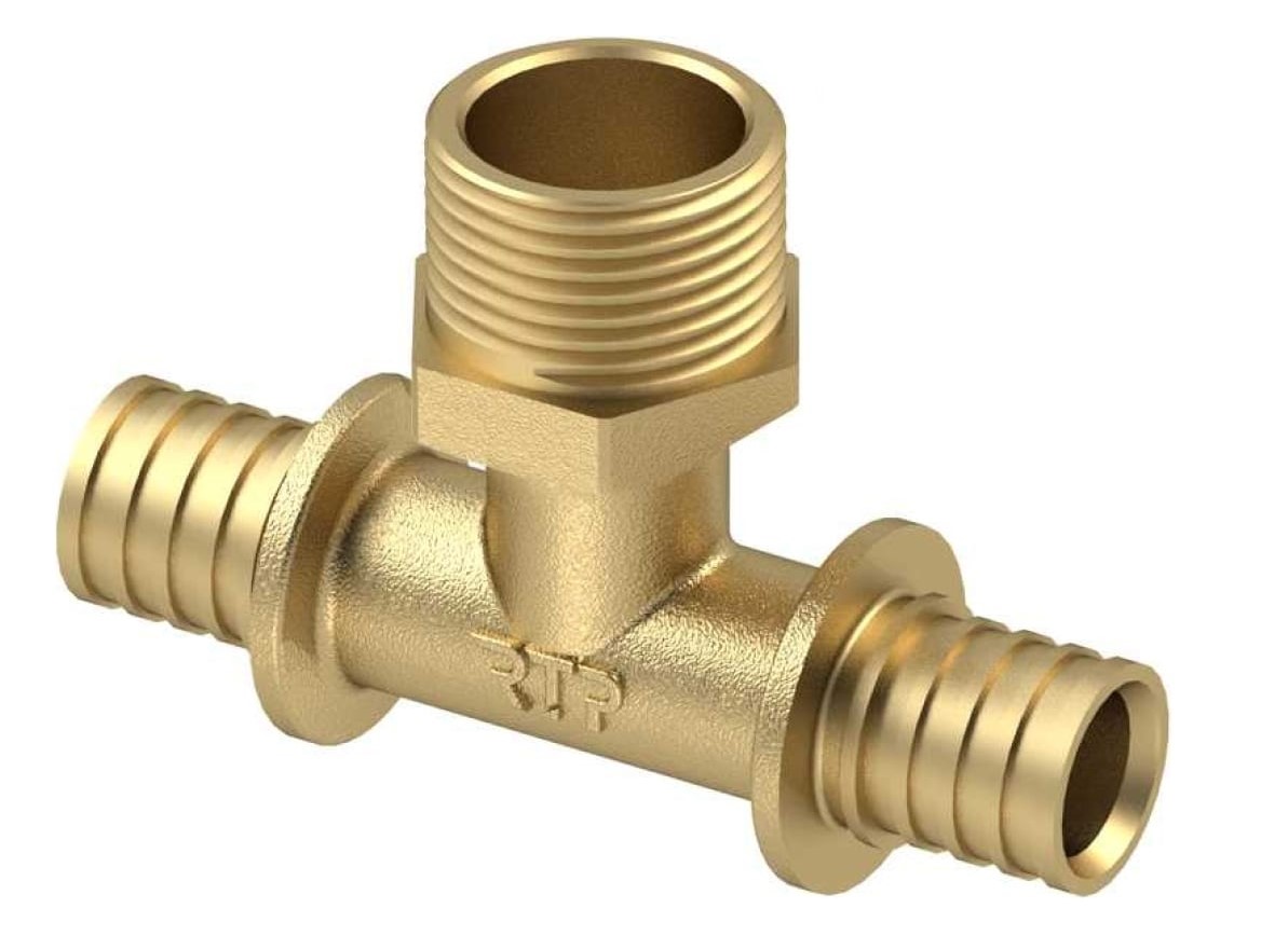 Тройник  аксиальный  20х1/2"Нх20   RTP   (120/10шт) - Изображение №1