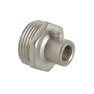Переходник  Valtec  для подключения датчика температуры М10*3/4"  (10уп/300ящ) - Изображение №1