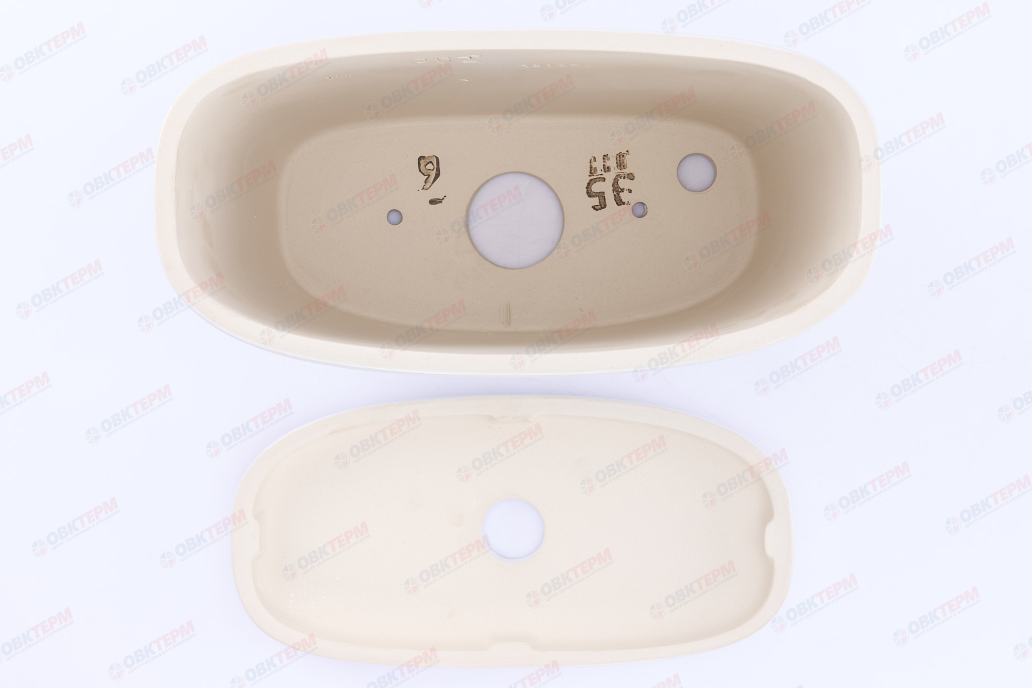 SANITA бачок " Art " (унитаз  Art ), нижний подвод (160мм) - миниатюра №7