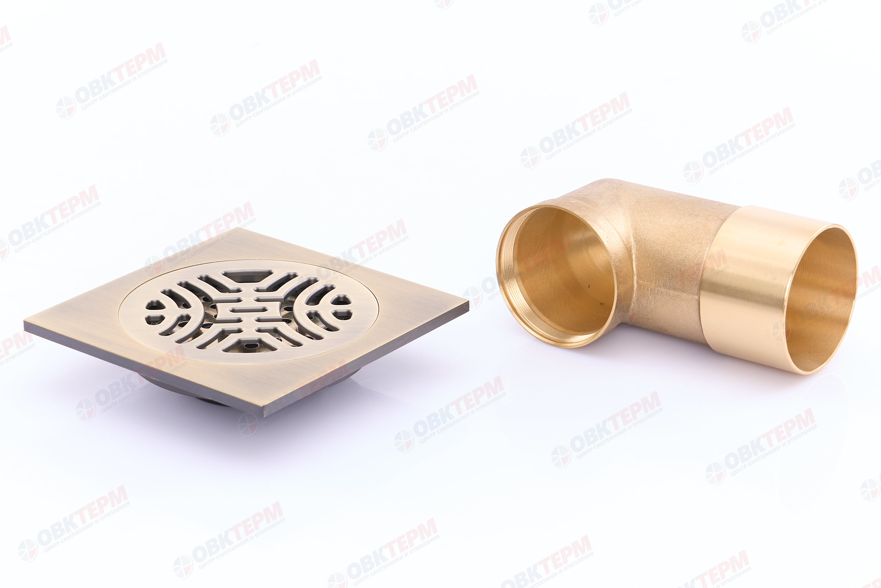 Душ  трап гориз.бронза  "G81006-4" 10*10 GAPPO - Изображение №2