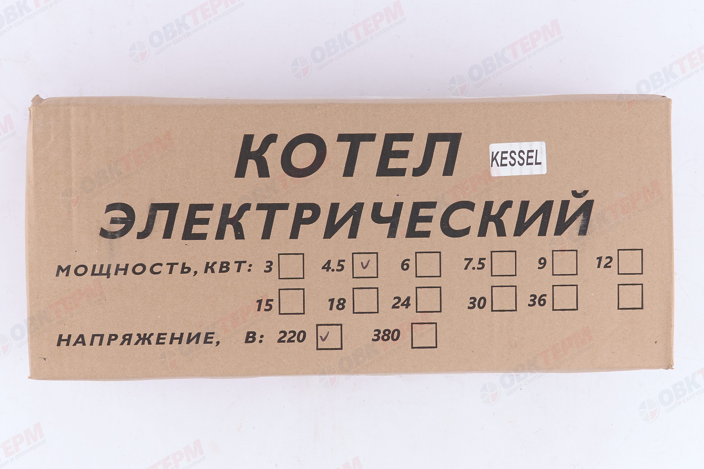 Электрический  котел  KESSEL ЭВП- 4,5W, max 1.5 bar     220V - миниатюра №8