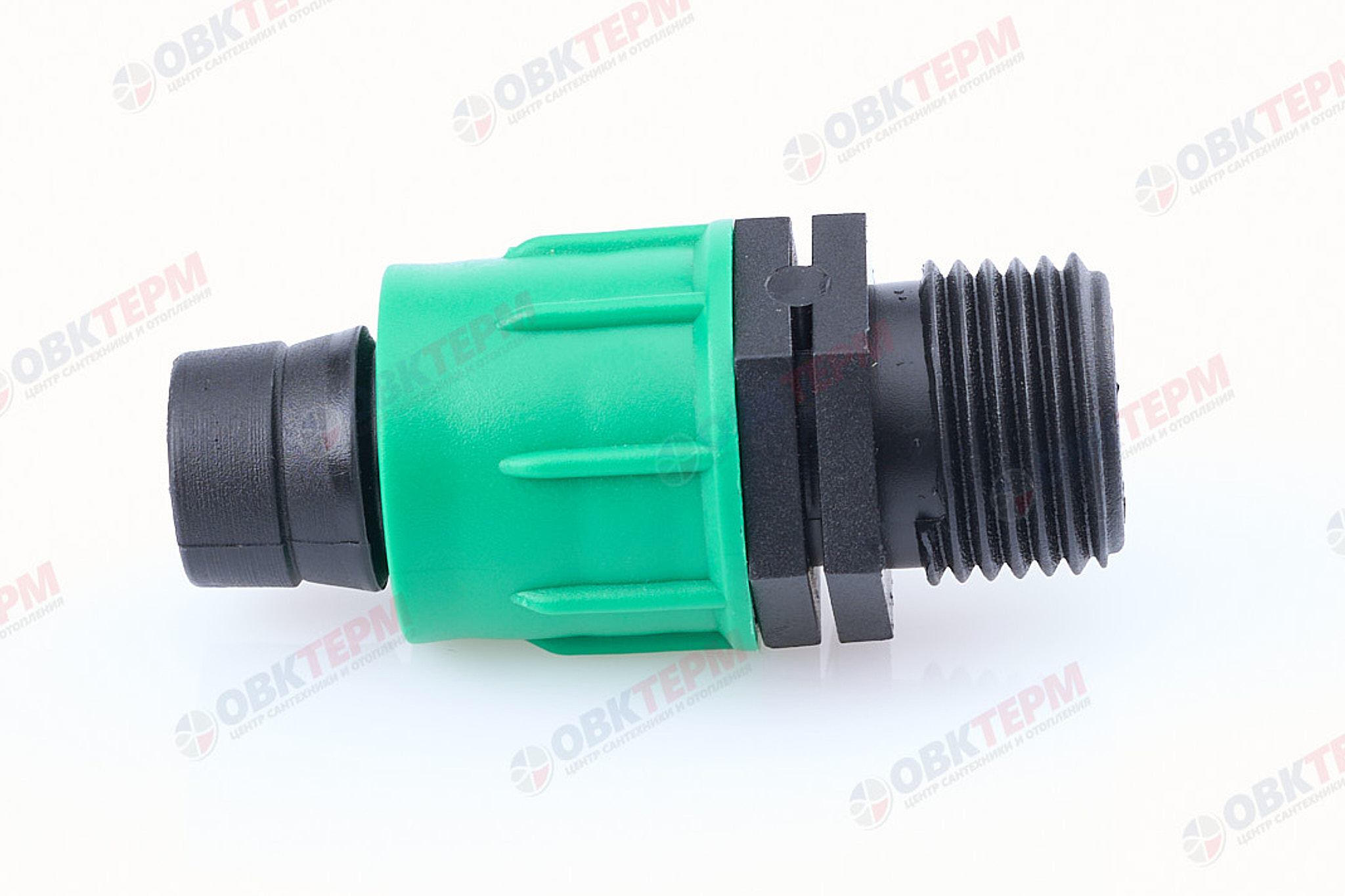 Соединение 16x1/2" РН для капельной ленты (1000/100 шт)  PLAMIX PL-002-1/2" - Изображение №2