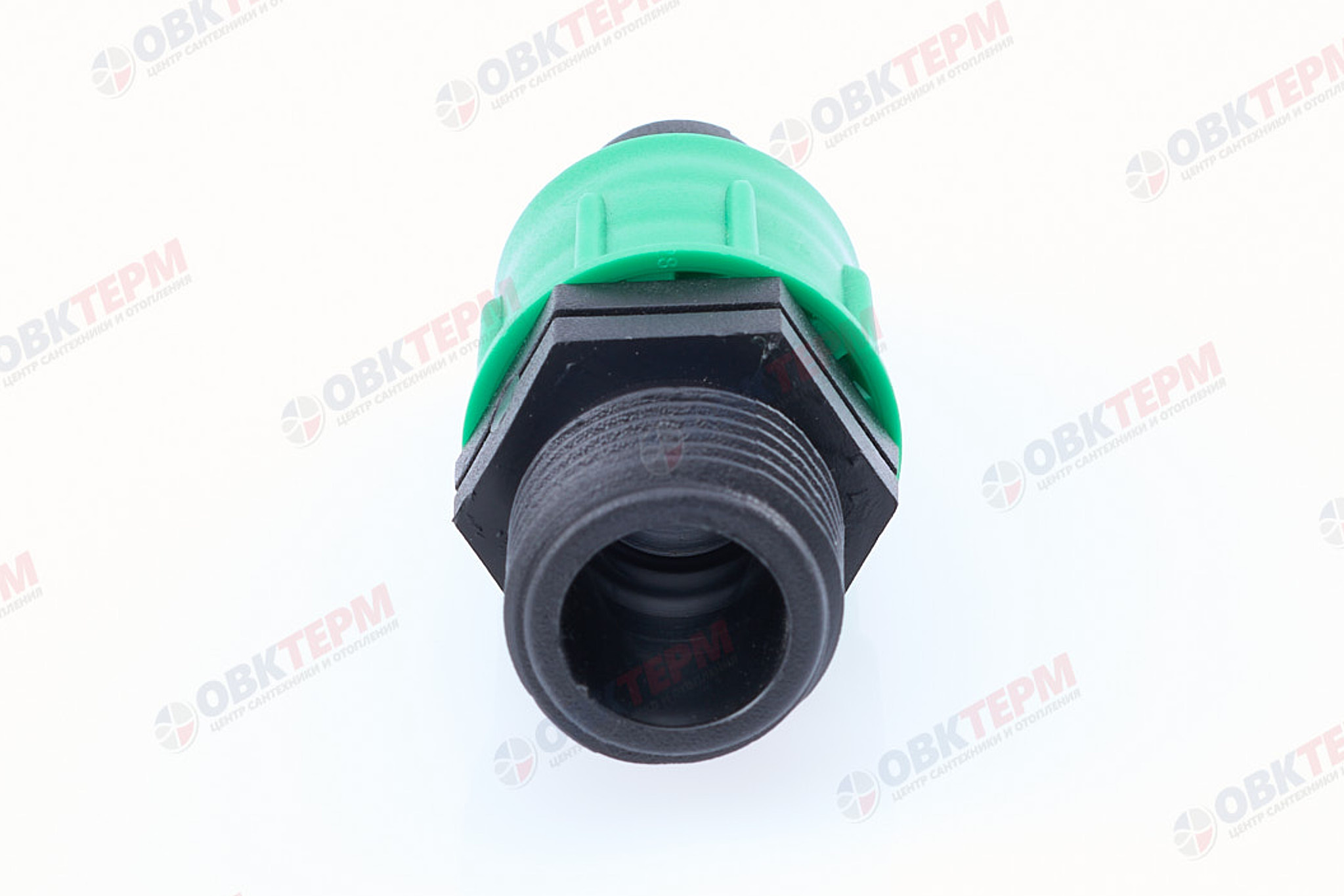 Соединение 16x1/2" РН для капельной ленты (1000/100 шт)  PLAMIX PL-002-1/2" - Изображение №3