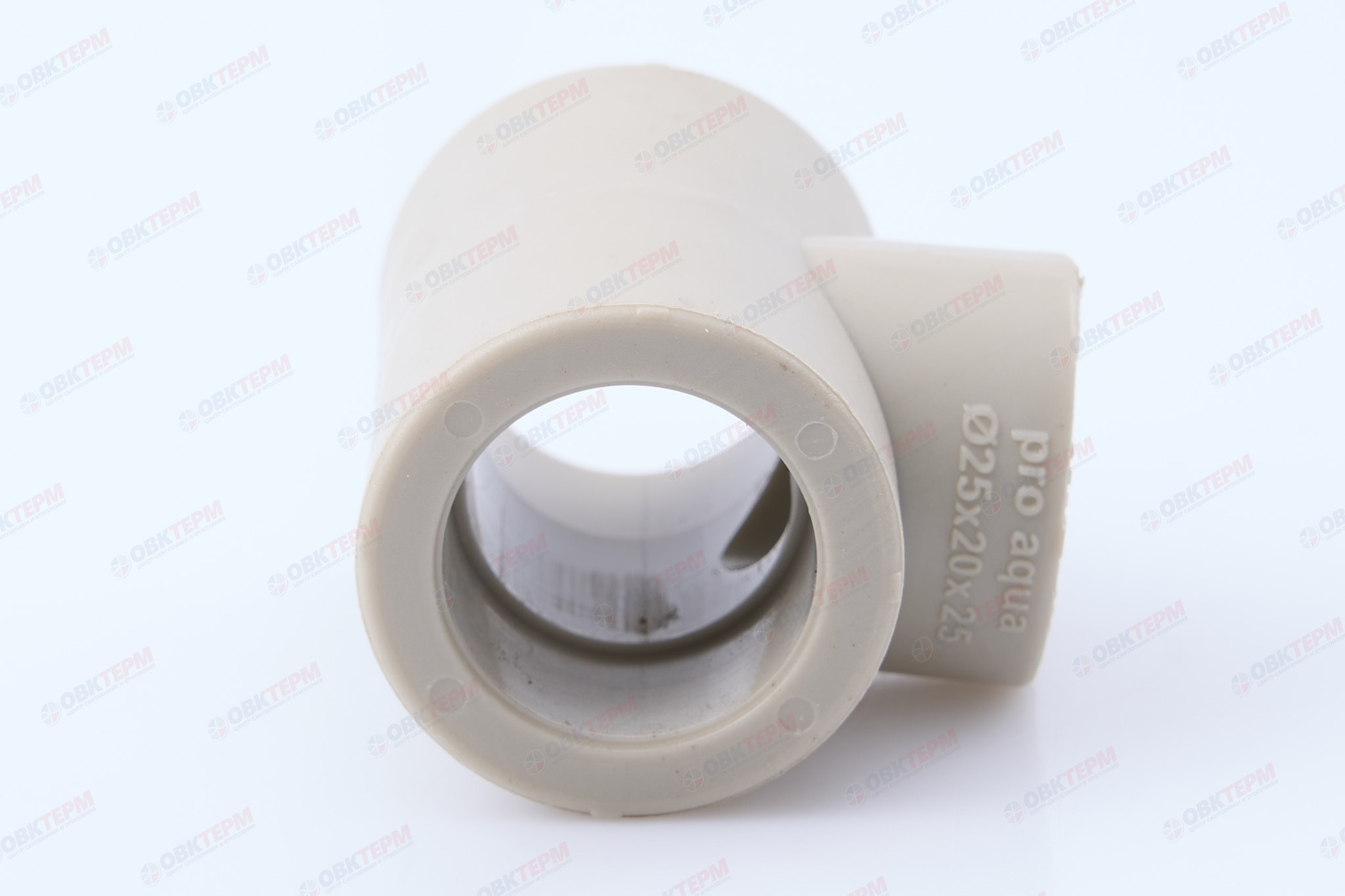 Тройник  25*20*25   СЕРЫЙ   (PRO AQUA)    (150/25) - Изображение №3