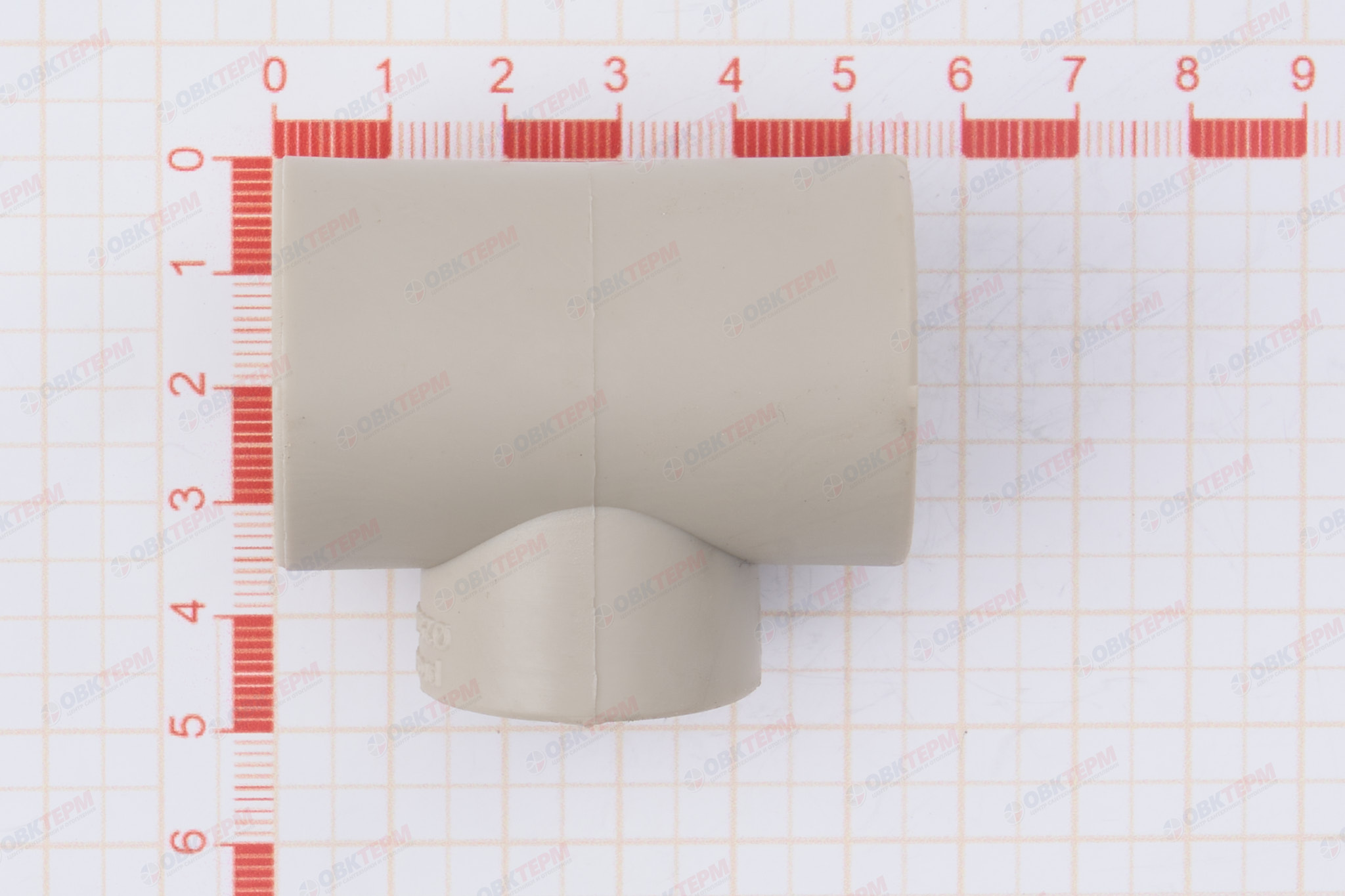 Тройник  25*20*25   СЕРЫЙ   (PRO AQUA)    (150/25) - Изображение №5