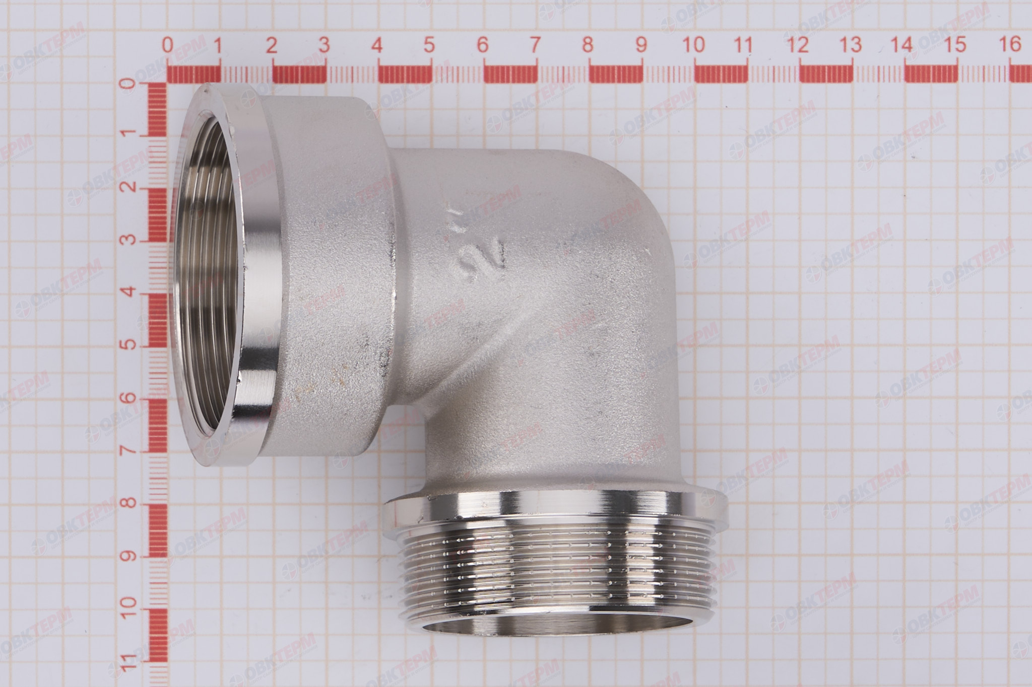 Угол 2" вн  Никель ZEISSLER   (1шт/8ящ) - миниатюра №4