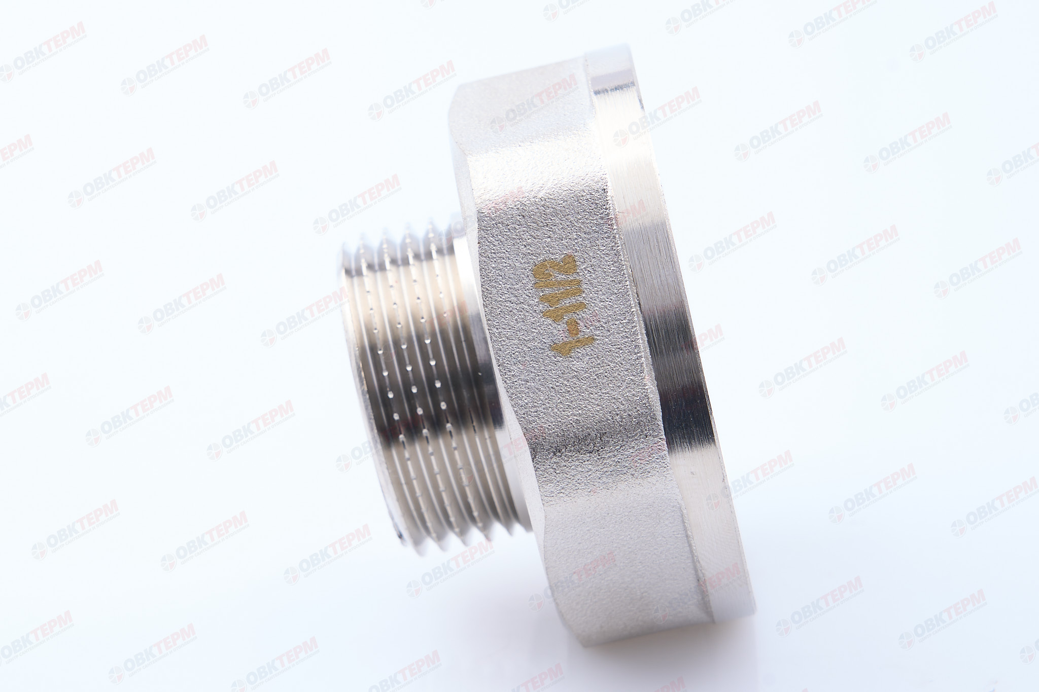 Переходник 1 1/2" - 1"  Никель TIM                   (70/5) - миниатюра №3