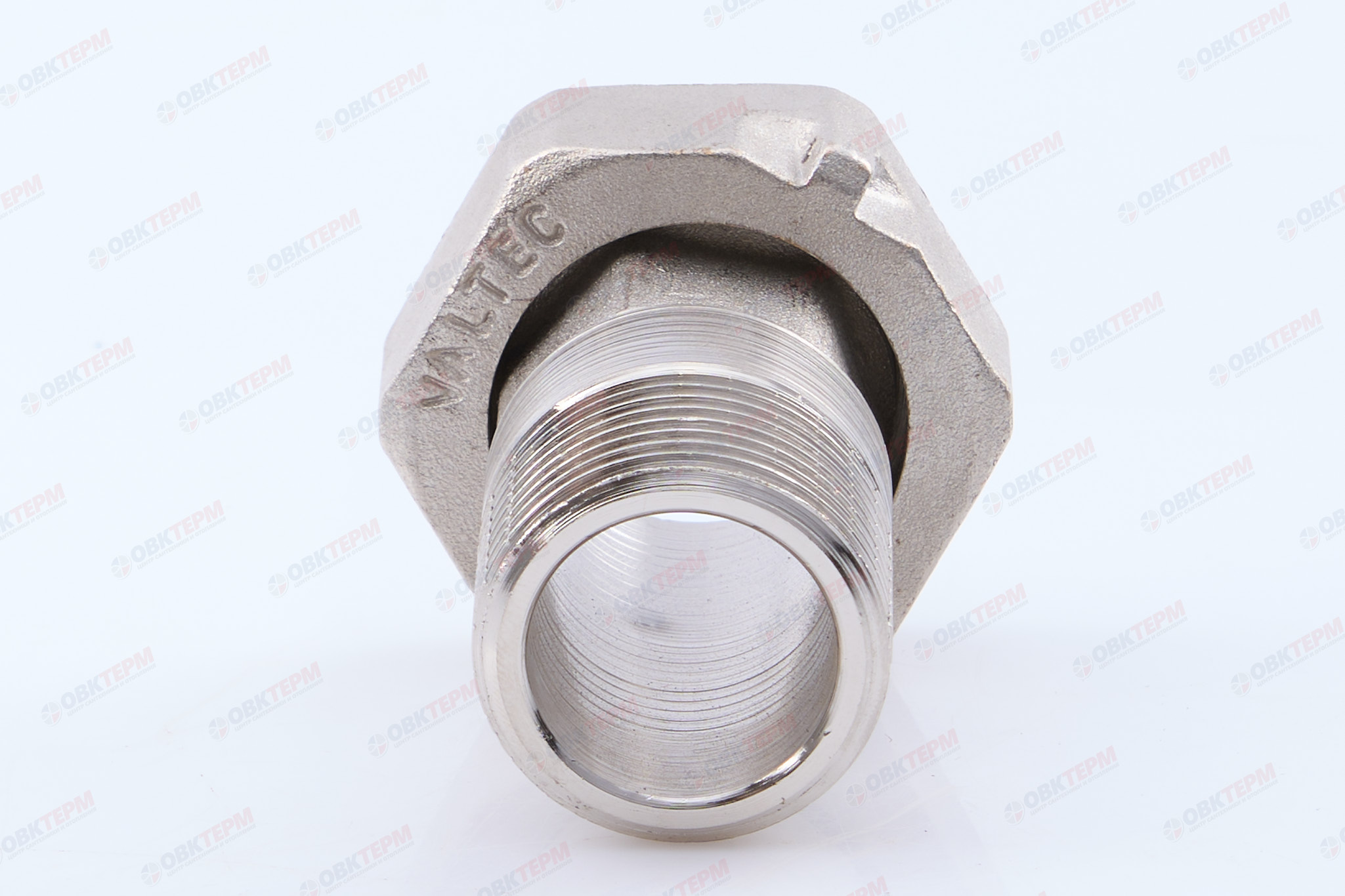 Полусгон с накидной гайкой   3/4"Н - 1"В  (Valtec)    (10уп/70ящ) - миниатюра №7