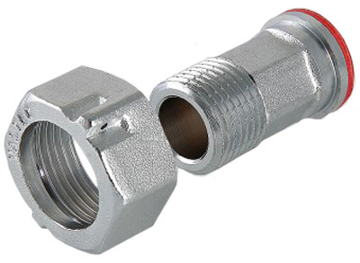 Полусгон с накидной гайкой   3/4"Н - 1"В  (Valtec)    (10уп/70ящ) - Изображение №3