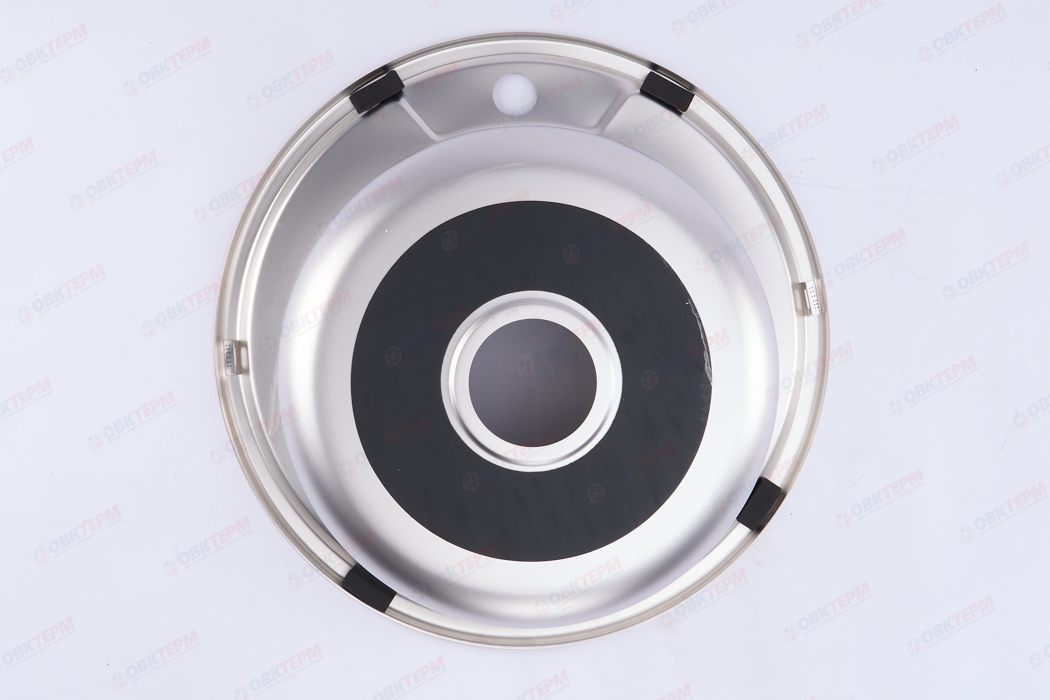 ZERIX мойка Z490-06-160E (SATIN) ВРЕЗНАЯ /сифон (10шт/ящ) - миниатюра №10