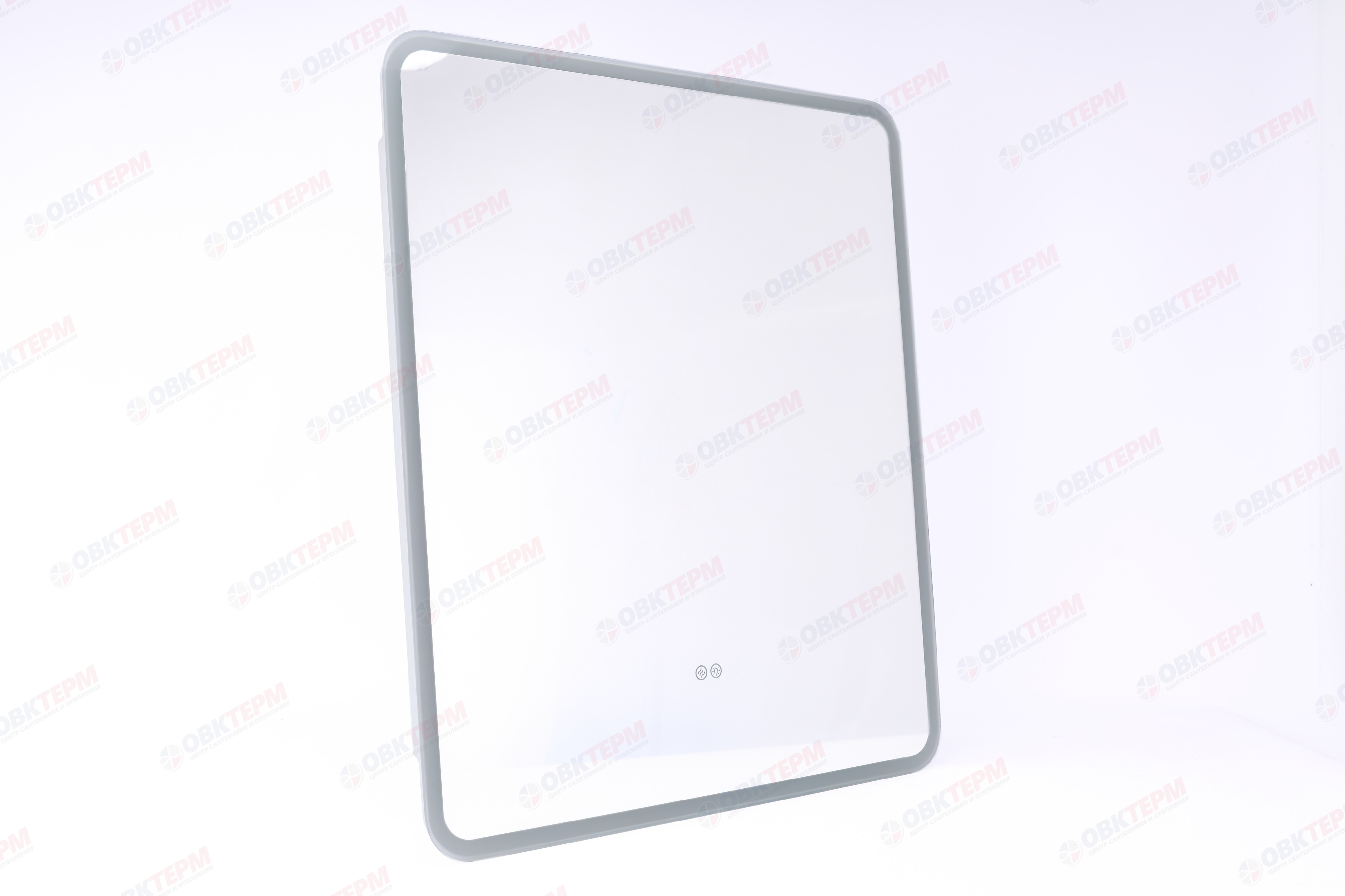 Зеркало  700x800 Gent с LED подсветкой,подогревом,литым коробом и сенсорным выкл. Кайман Glassiko - Изображение №2