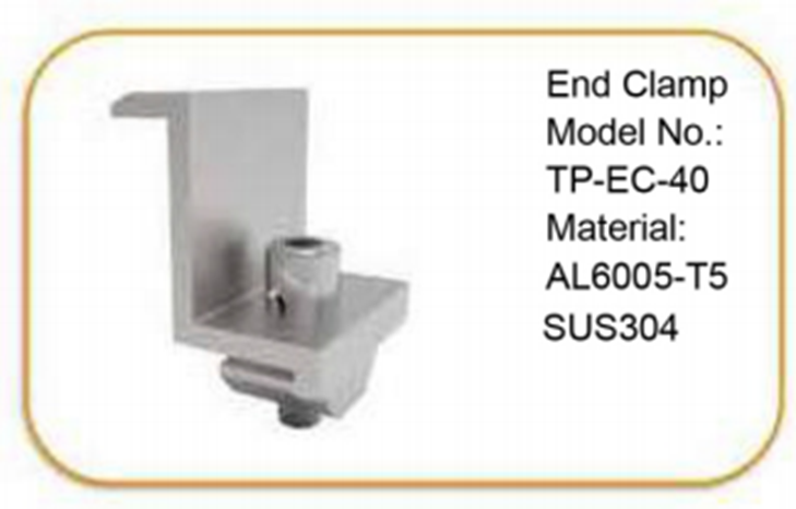 Крайний прижим Finvalsolar TP-EC-40 - Изображение №1
