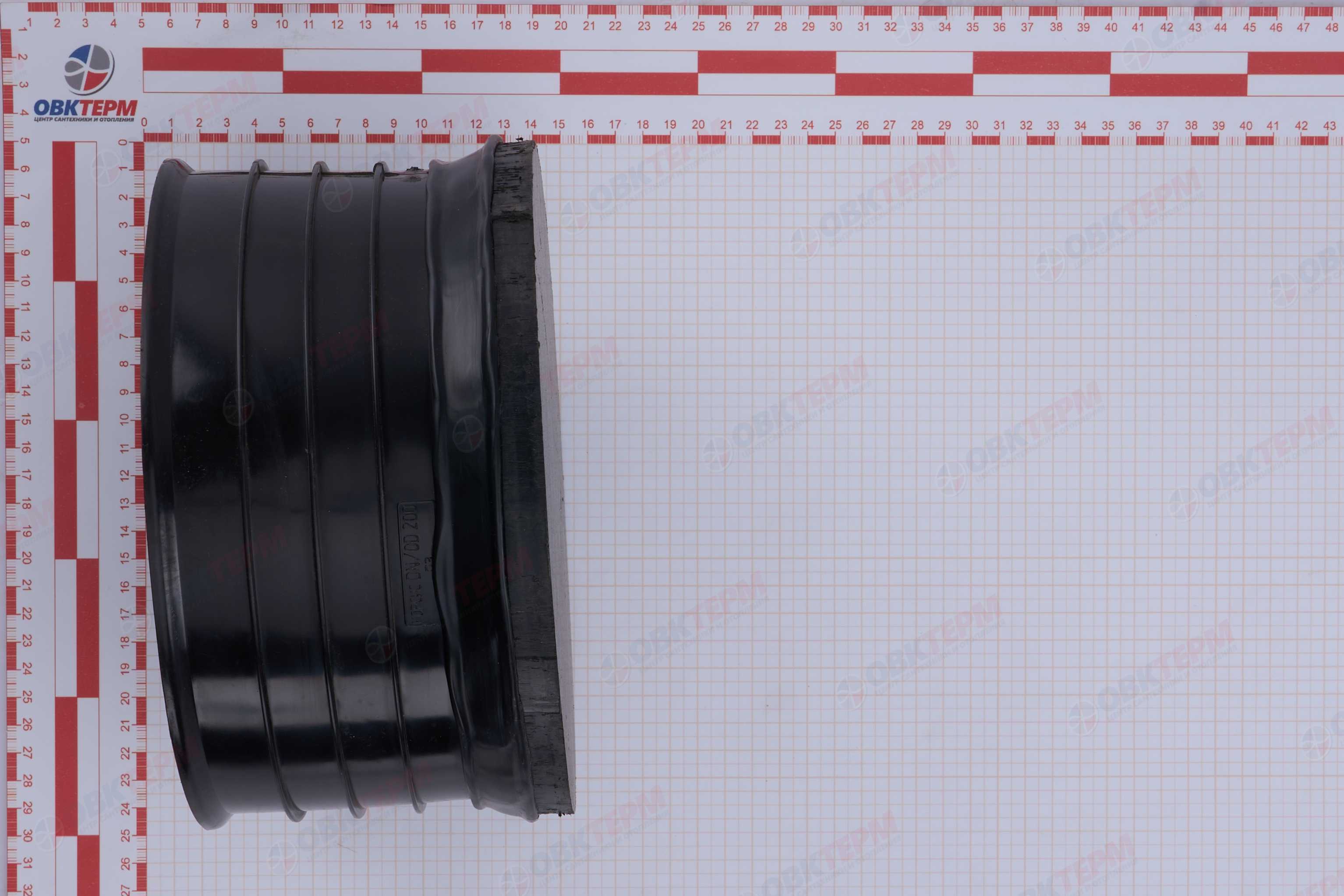 Заглушка КОРСИС   200 мм   гофрированная - миниатюра №6