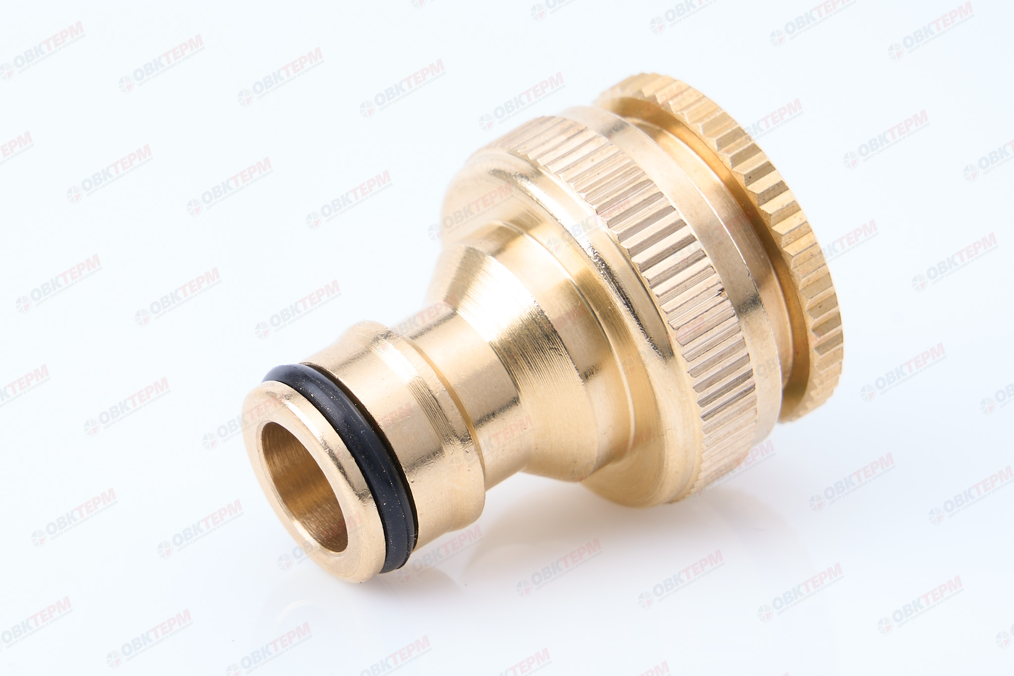 Адаптер штуцерный с внутренней резьбой, 3/4" (ЛАТУНЬ) (200 шт/ящ, 10 шт/кор) TIM - Изображение №1