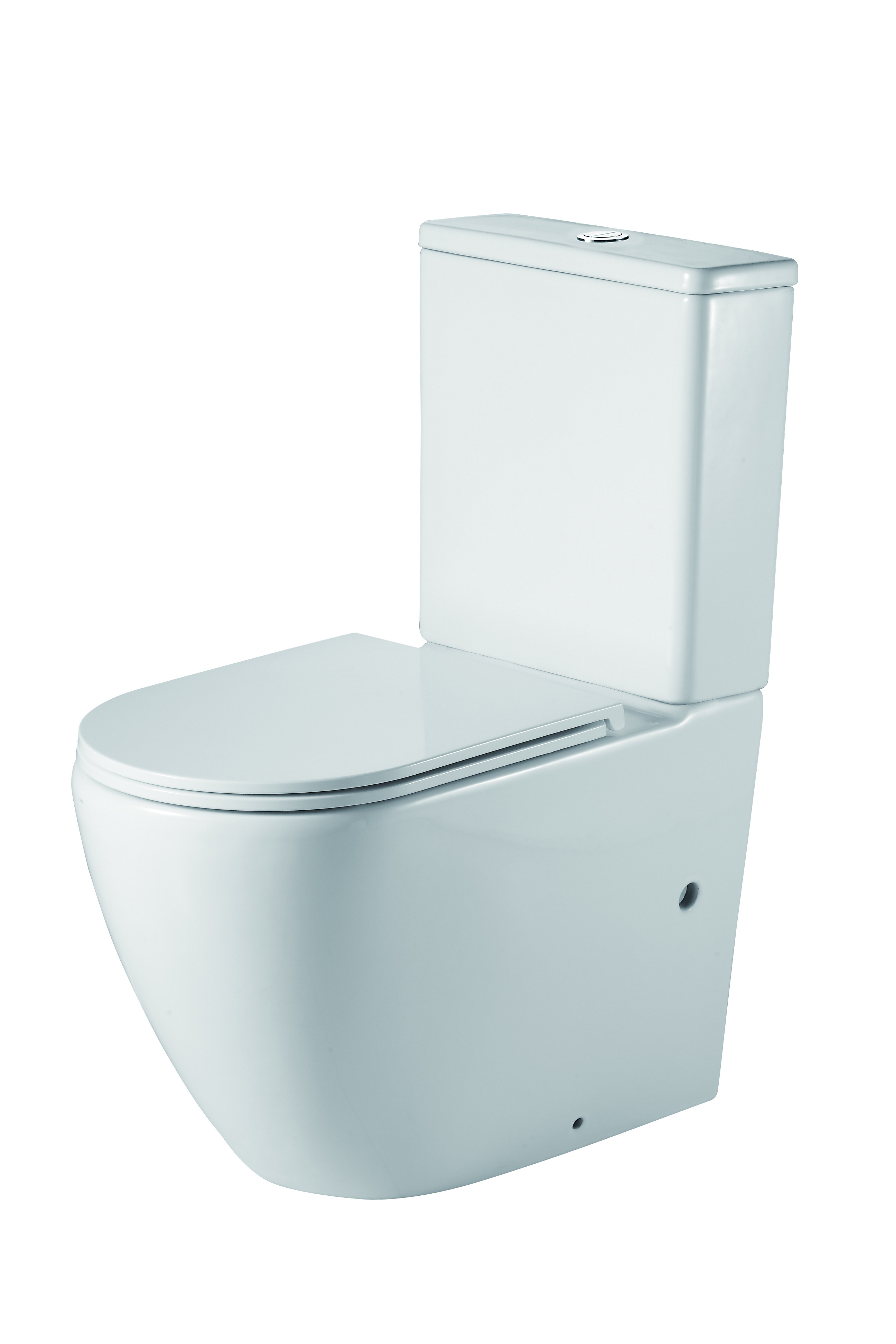 Унитаз-компакт MIXXUS PREMIUM ELLIPSE-0402-R система смыва RIMLESS, компл.в 2 ящ (660x390x855mm) - Изображение №3
