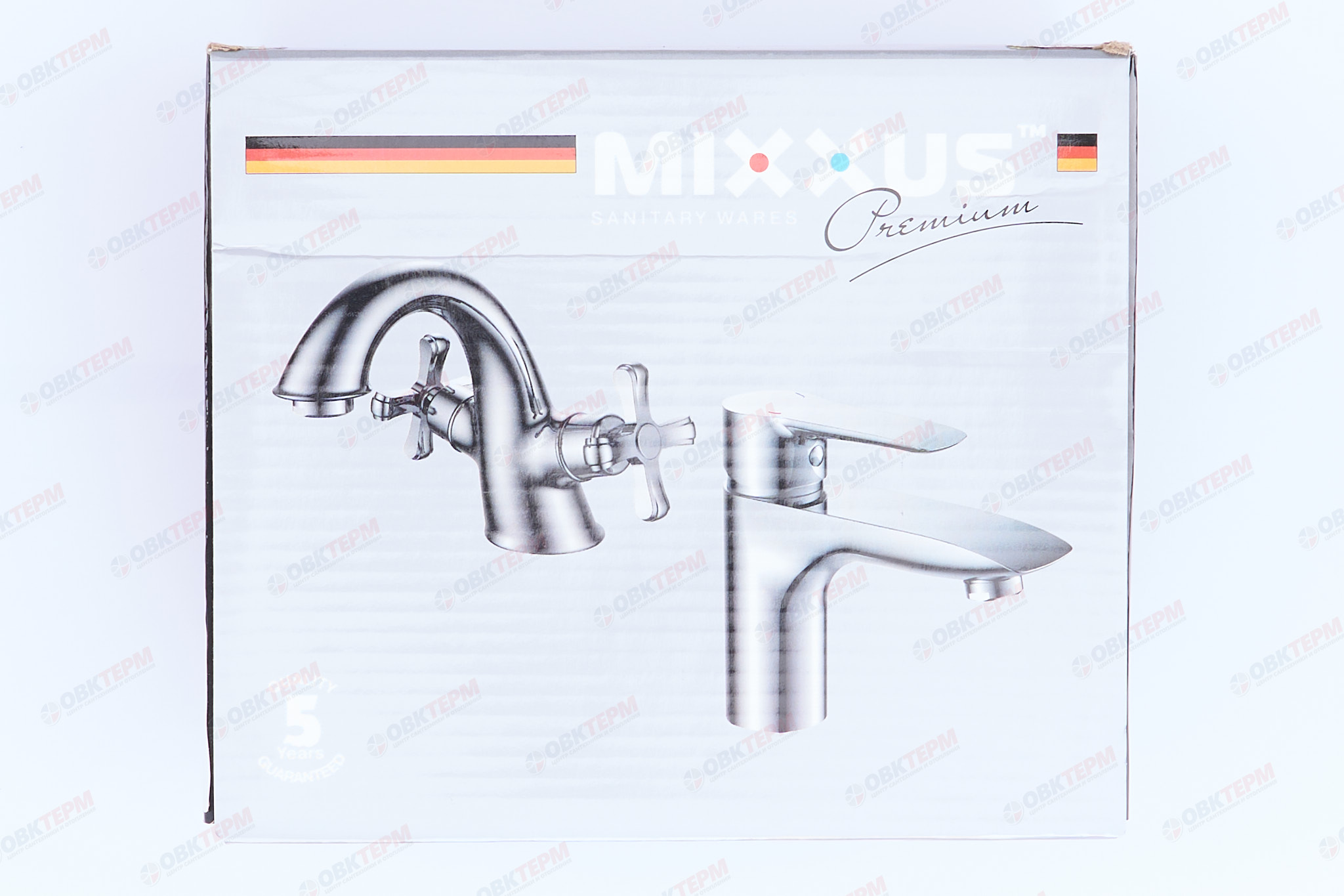 Смеситель д/ванны корот. MIXXUS PREMIUM ONIX 009  EURO (8шт/ящ) - миниатюра №7