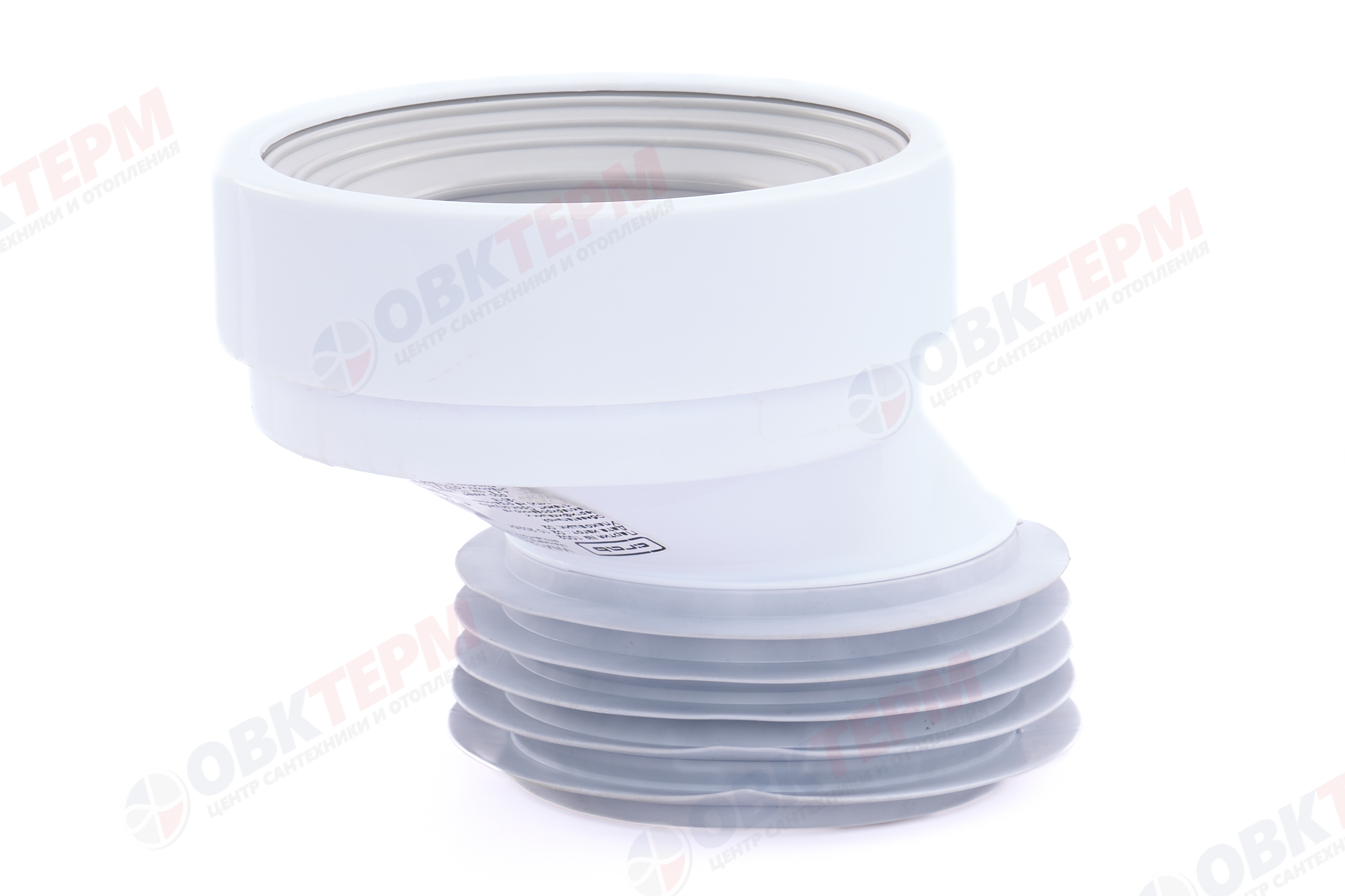 CRAB манжета для унитаза жёсткая эксцентрик 40 мм (1шт/36шт) - Изображение №2