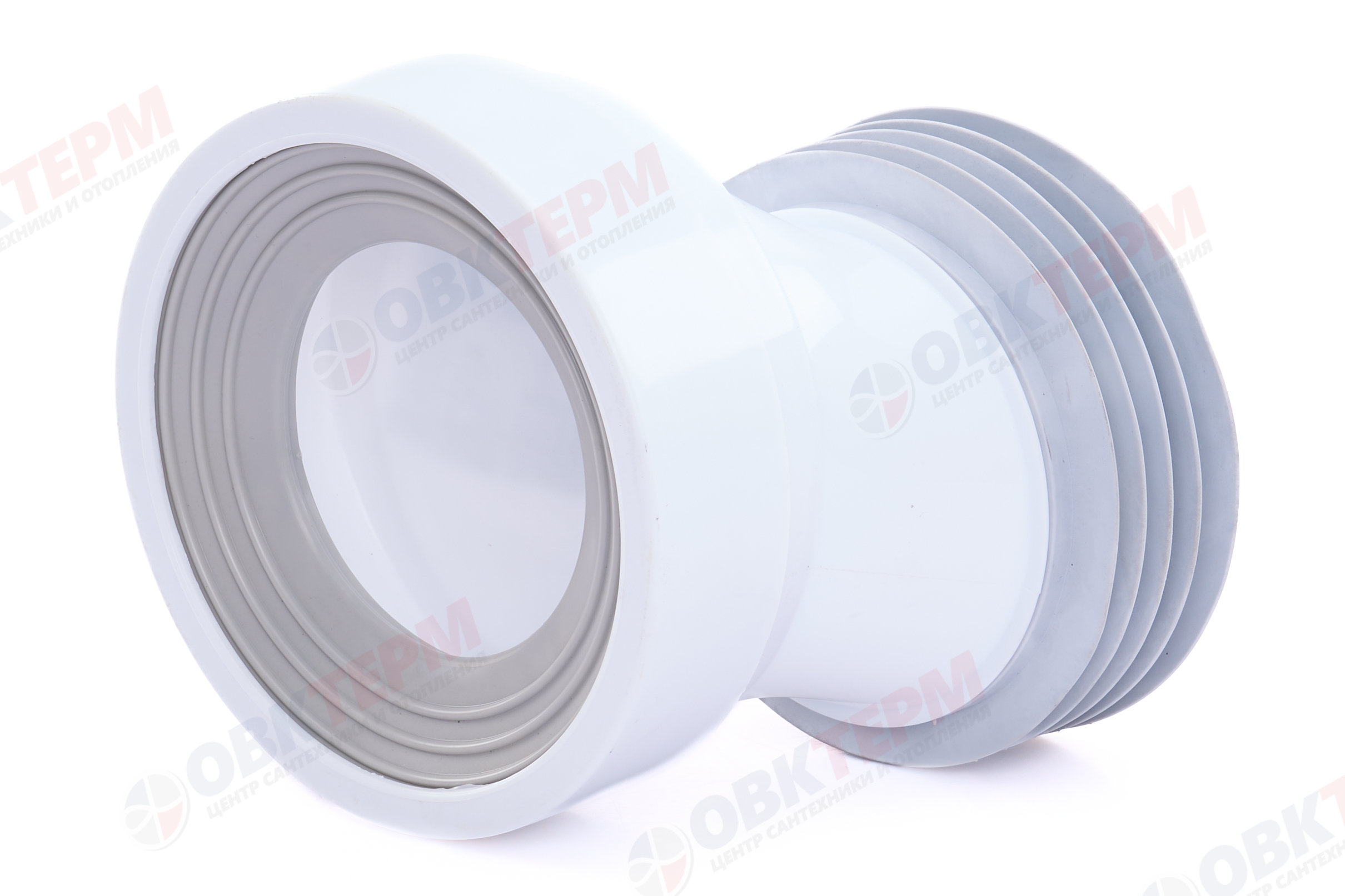 CRAB манжета для унитаза жёсткая эксцентрик 40 мм (1шт/36шт) - Изображение №3