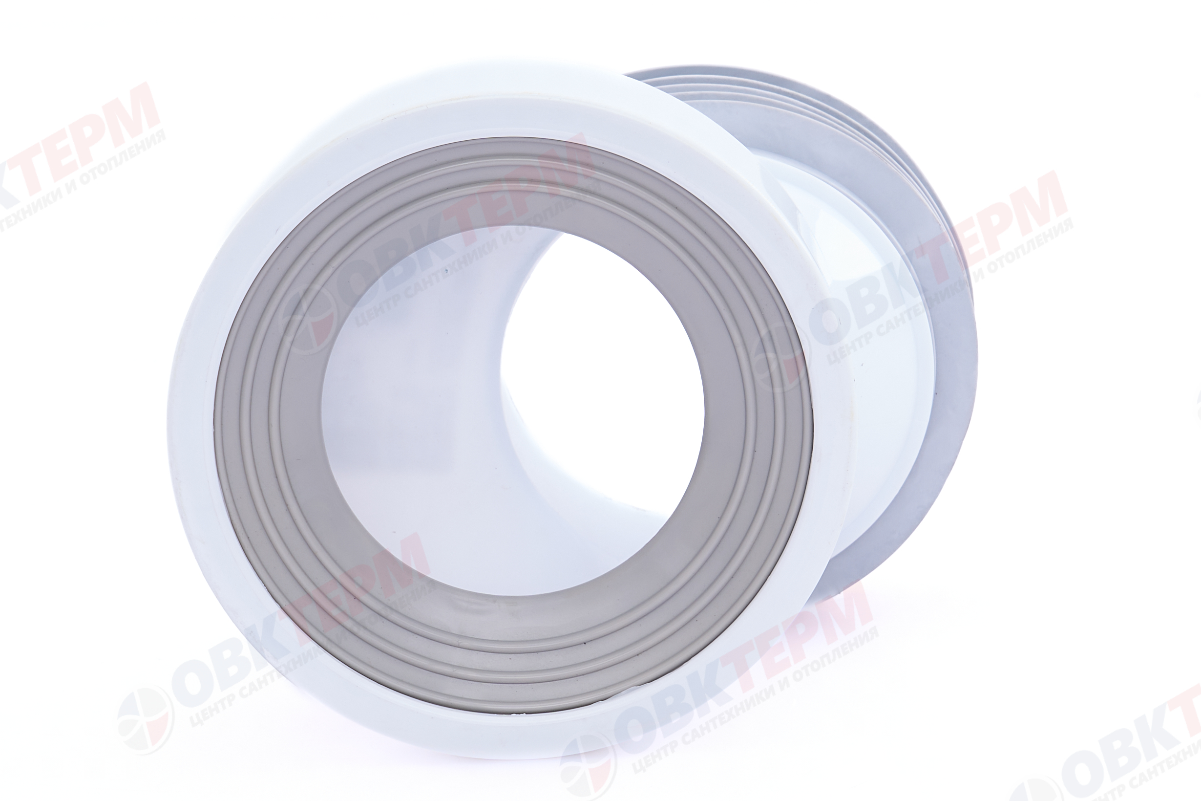 CRAB манжета для унитаза жёсткая эксцентрик 40 мм (1шт/36шт) - Изображение №4