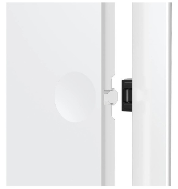 Люк ревизионный EVECS LN фланец 100*100, нажимной 120*120 пластик Эра - миниатюра №6