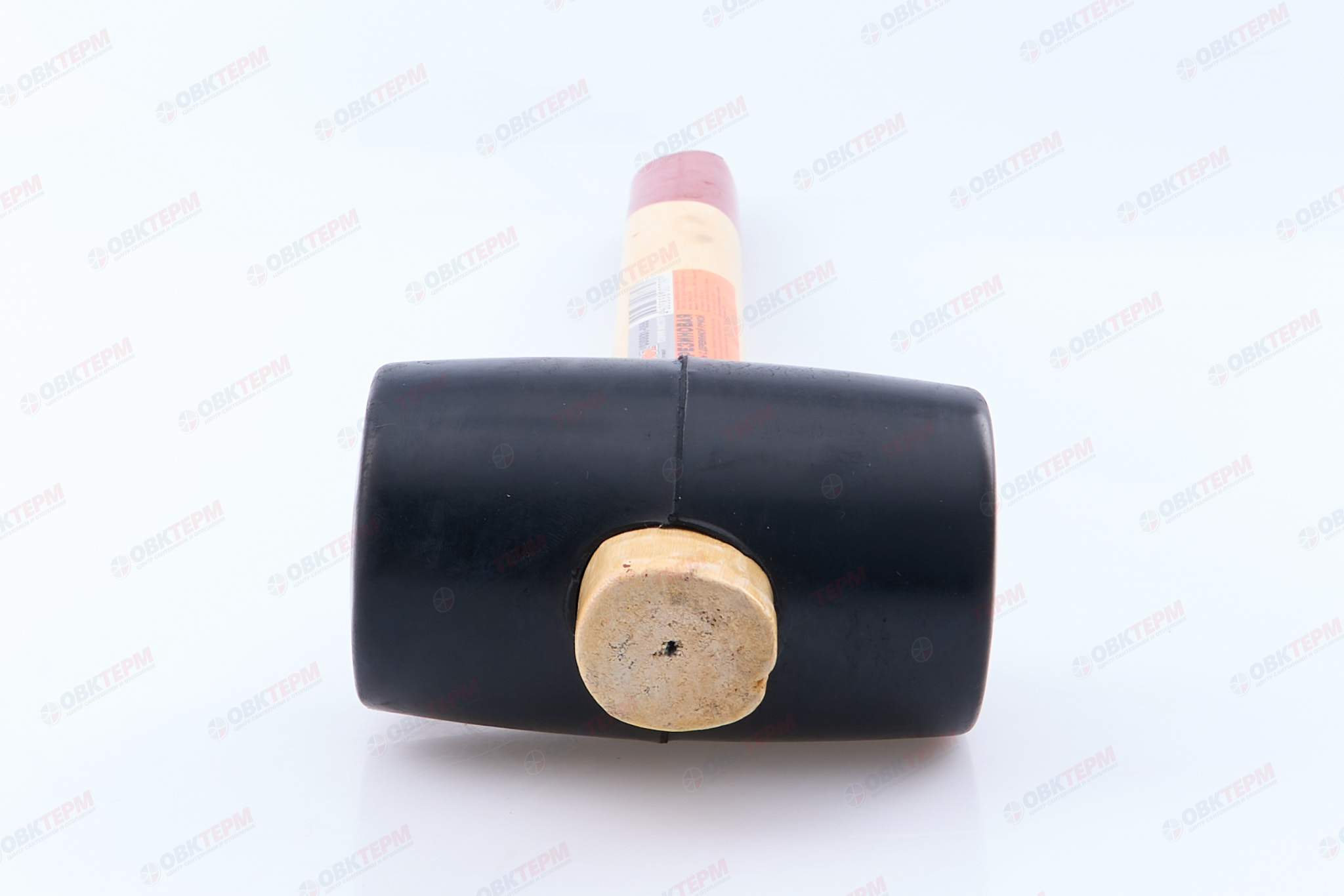 Киянка Мастер с деревянной ручкой, черная резина 340 гр SANTOOL - Изображение №5