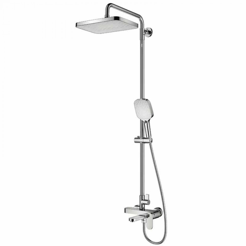 Душ/система со смесителем KOER KB-56030-01 латунь (Цвет хром) (3 шт/ящ) - Изображение №1