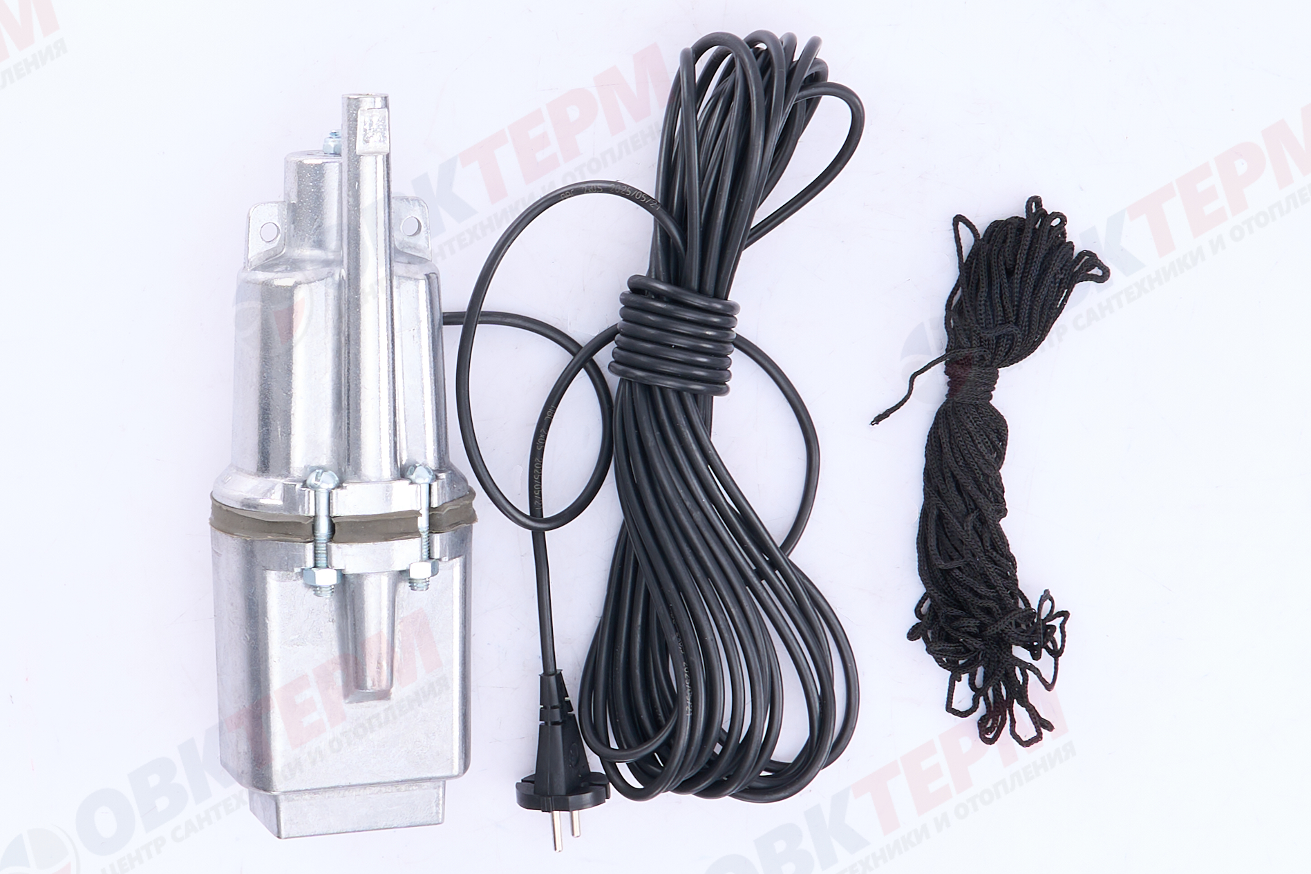 Насос Ручеек-Техноприбор 10метров кабл. (верхний забор, алюм, ТУ 18С) ОРИГИНАЛ (0,28кВт/18л.м./60м.) - Изображение №2