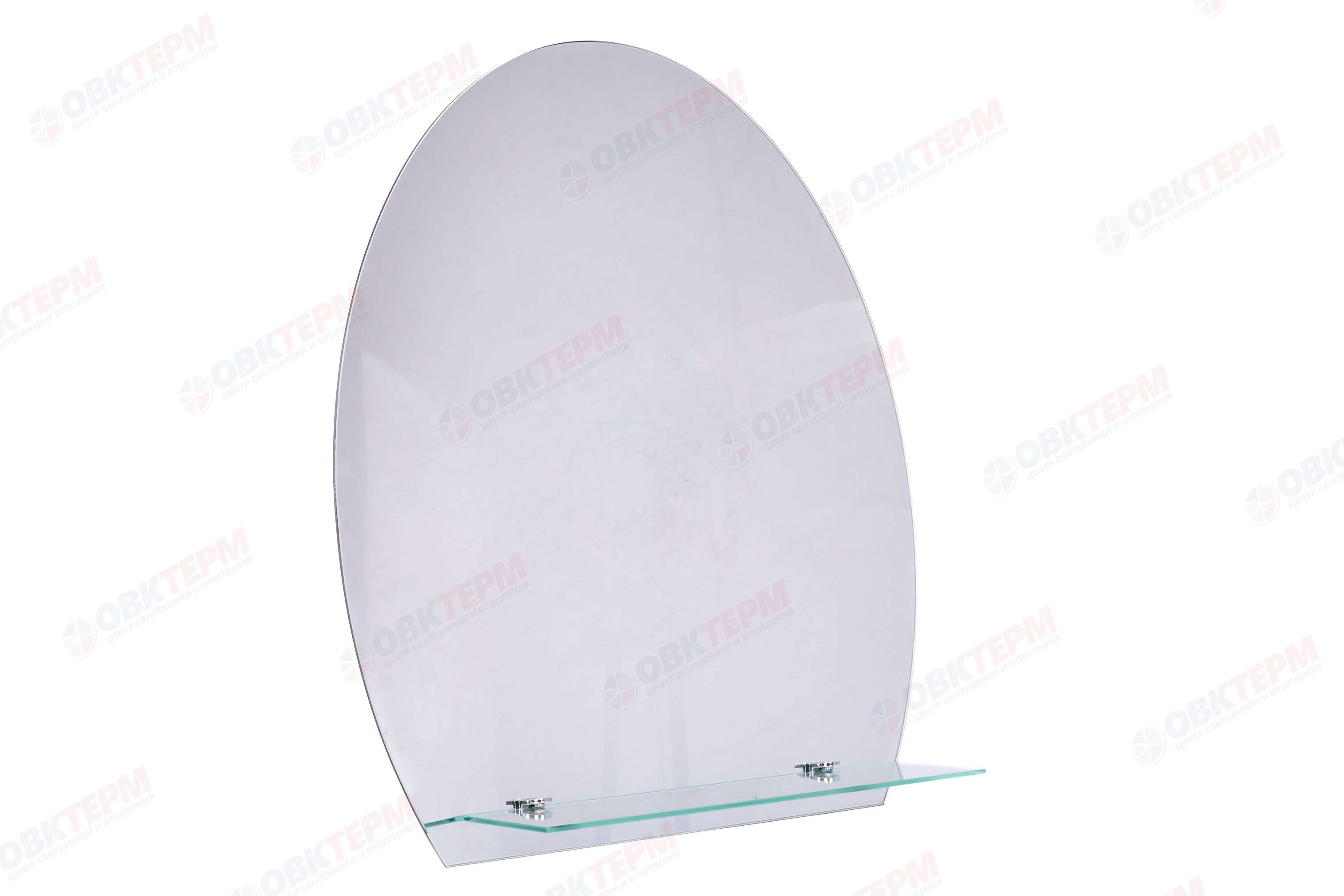 Зеркало  500х575 овальное  "Уют" Silver Mirrors - Изображение №2