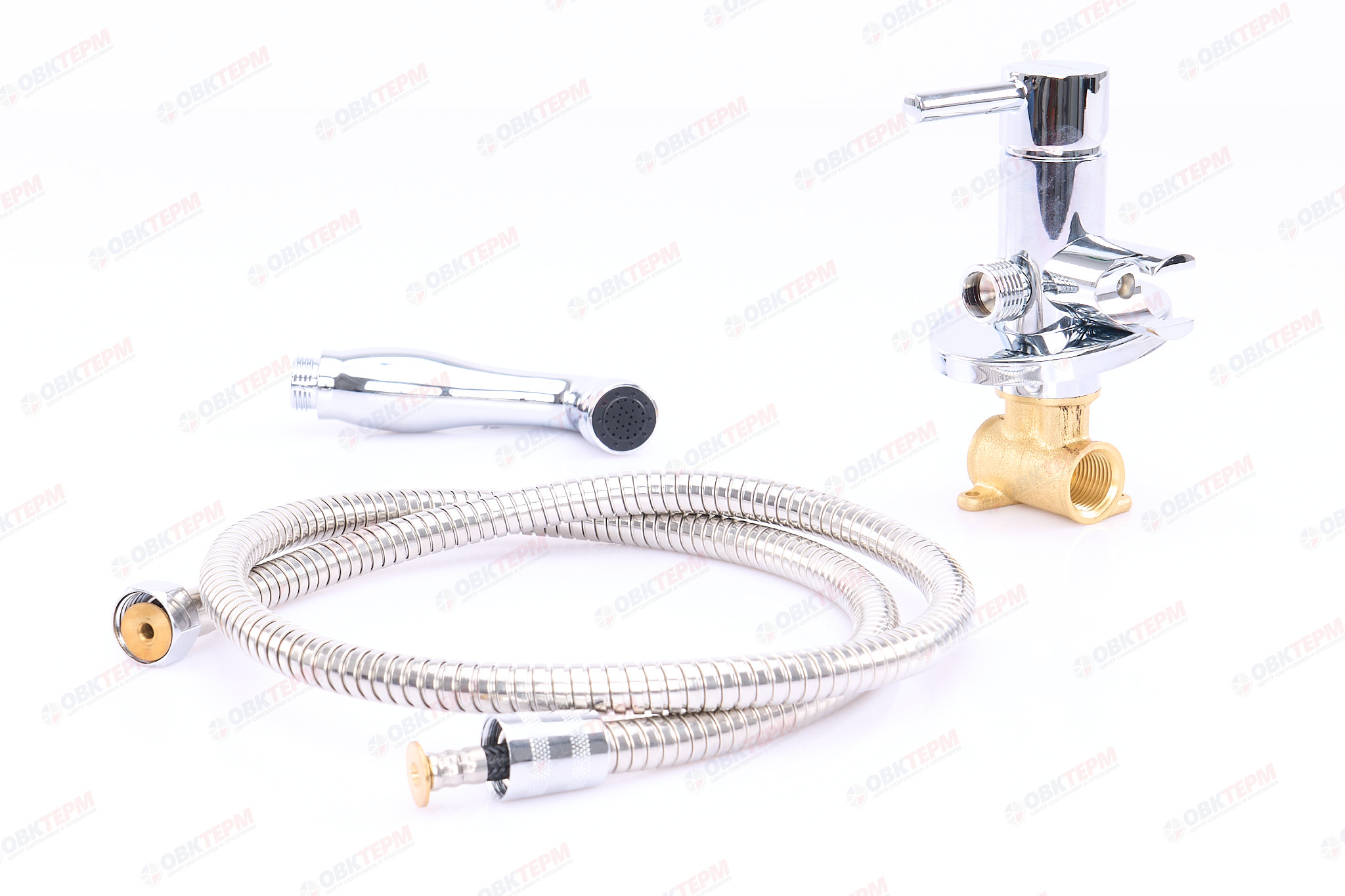 Смеситель с гигиеническим душем ZERIX BIDET-001 ф35 (10 шт/ящ) - Изображение №4