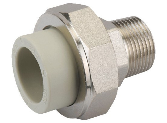 Разборное соединение   25 * 3/4 н        (VALFEX)  серый  (100/25) - миниатюра №2