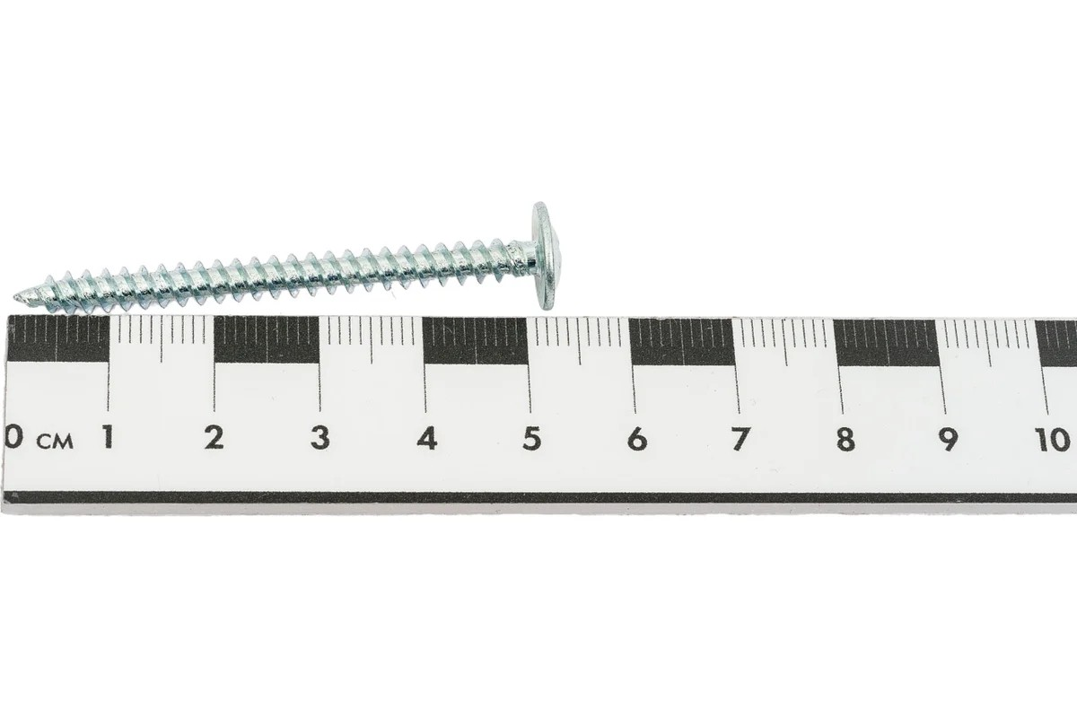 Саморез 4.2х51 пкр.буртик РН ЦБ (15шт) Металвис - Изображение №3