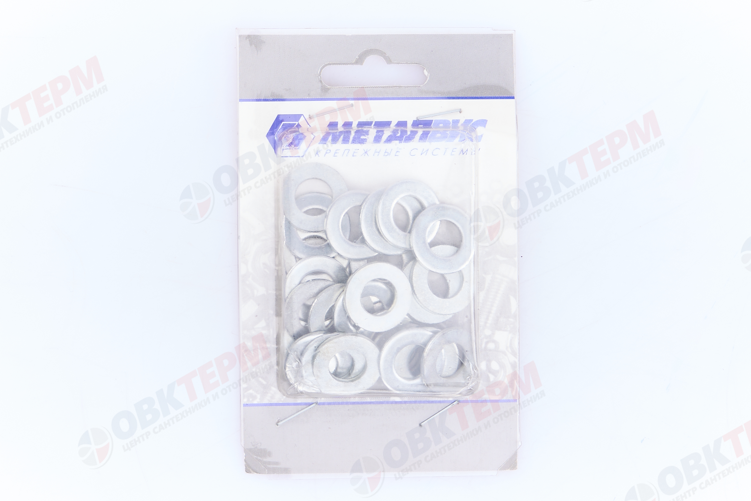 Шайба плоская М10 цб (уп.30шт.) Металвис - Изображение №3