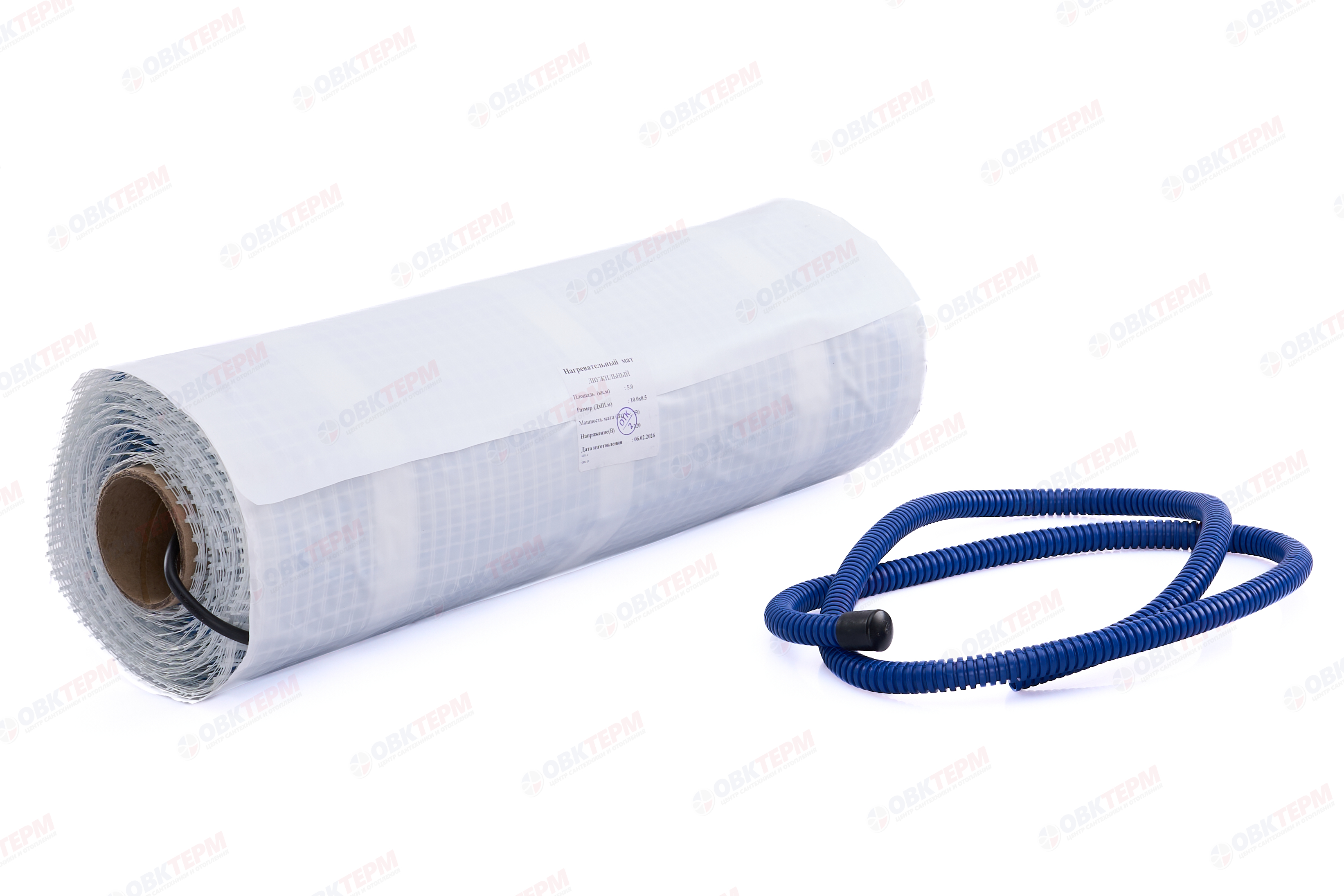 Нагревательный мат Грейка  5 м2 (0,5х10,0м) 750 Вт. - Изображение №2