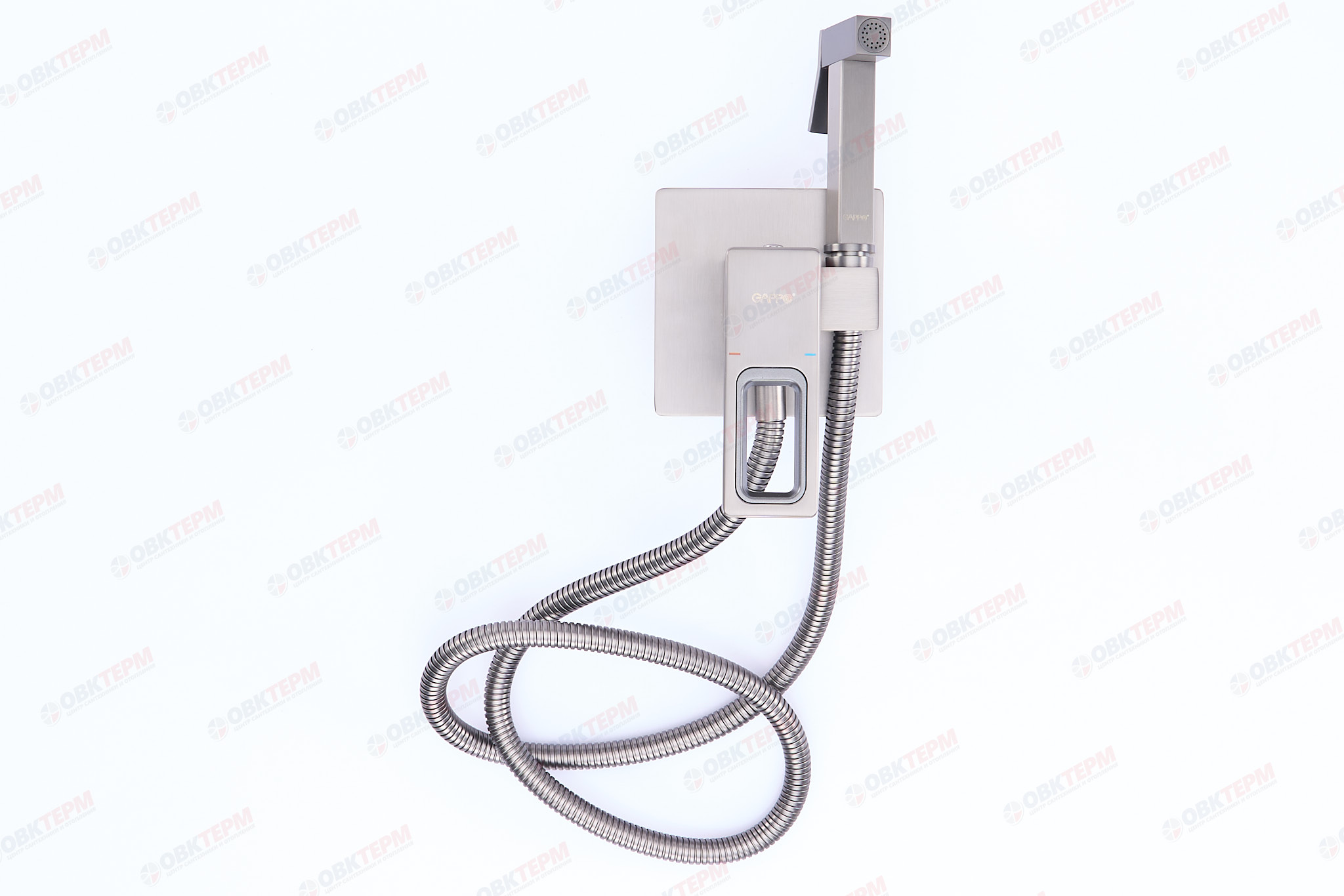 Смеситель с гигиеническим душем GAPPO G7217-9 латунь /оружейная сталь - Изображение №3